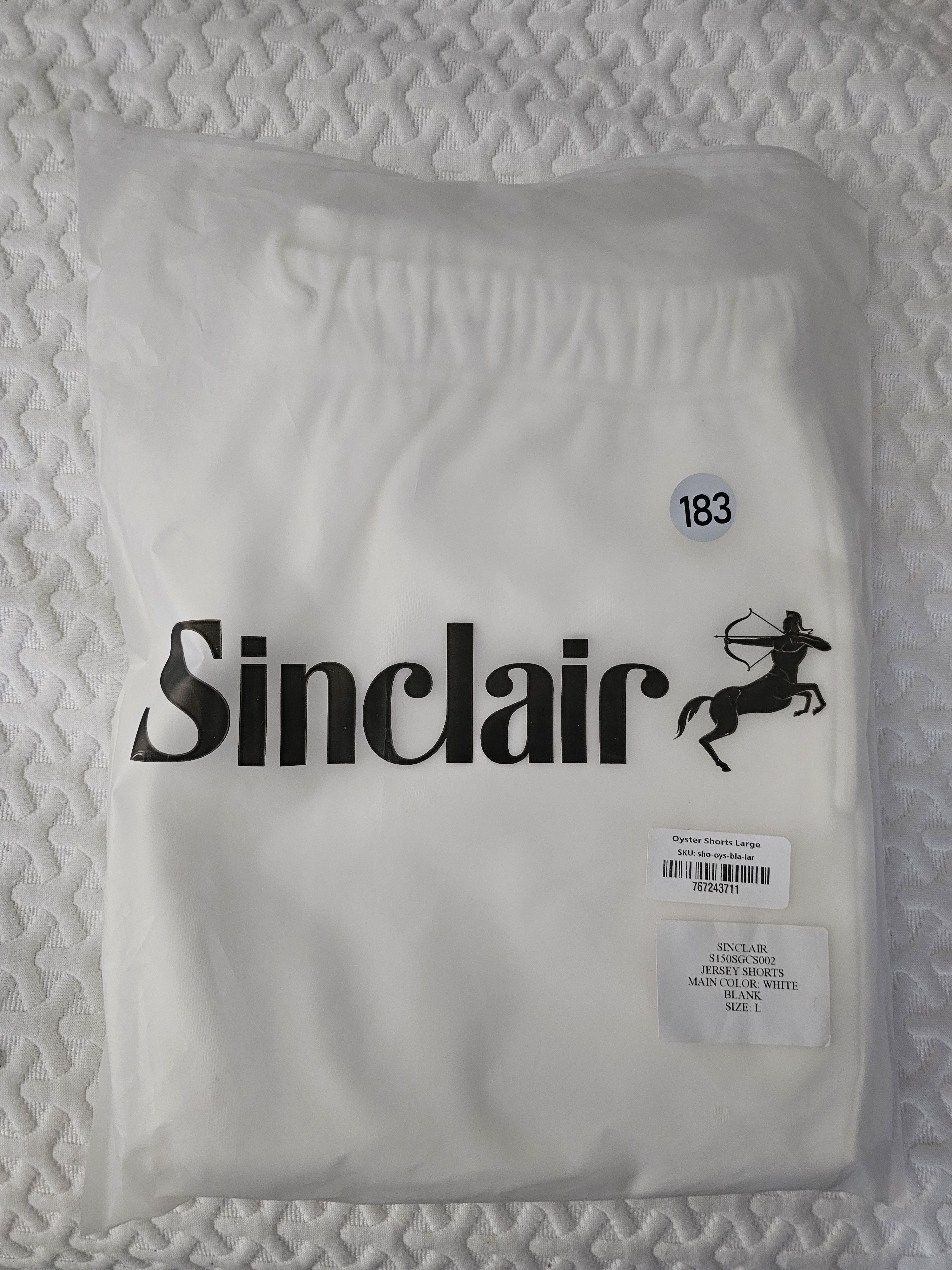 Sinclair Global Sinclair mens Oyster Jersey shorts Size US 33 - 13 Thumbnail