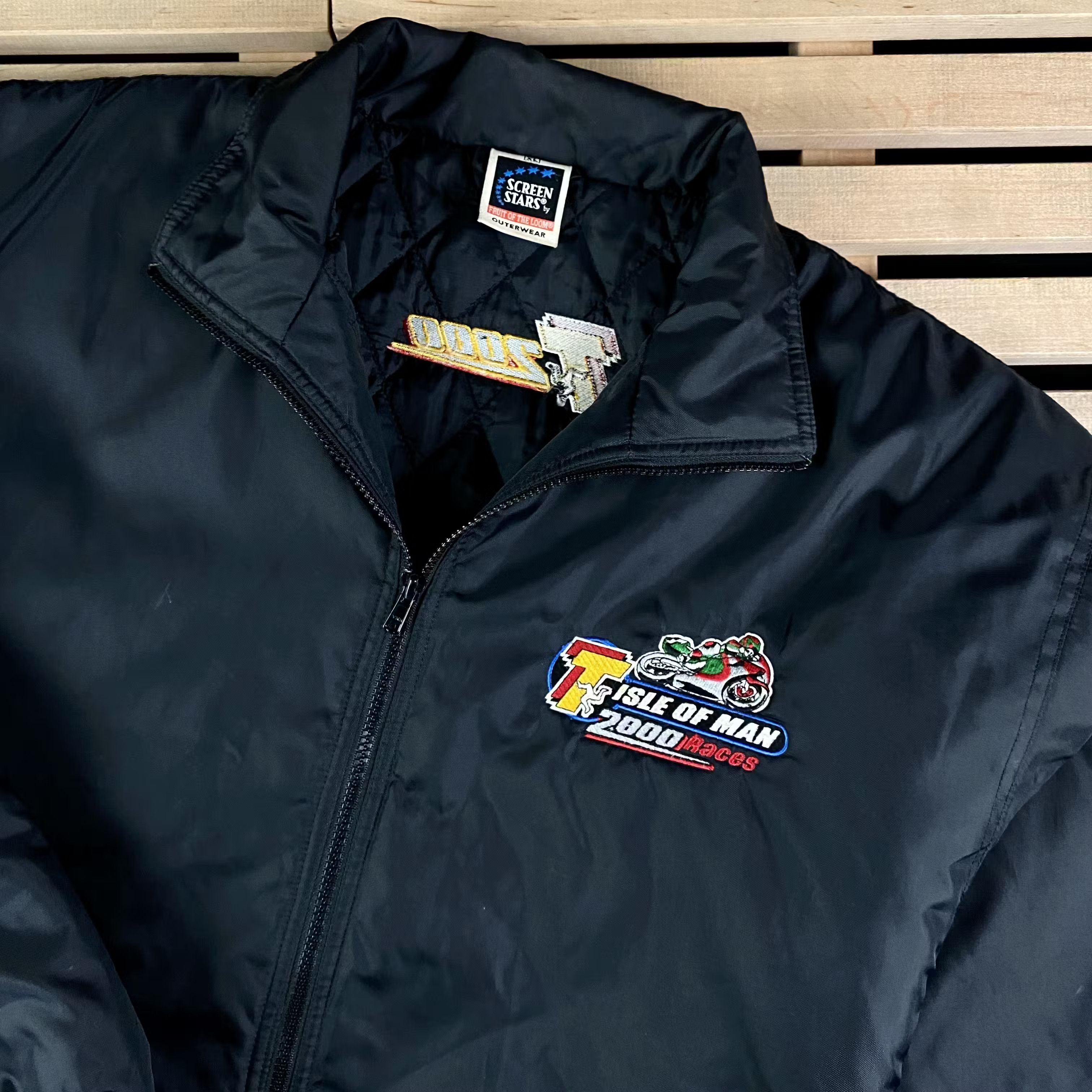 Vintage Mens Vintage Jacket Fisle of Man 2000 Size XL Size US XL / EU 56 / 4 - 2 Thumbnail