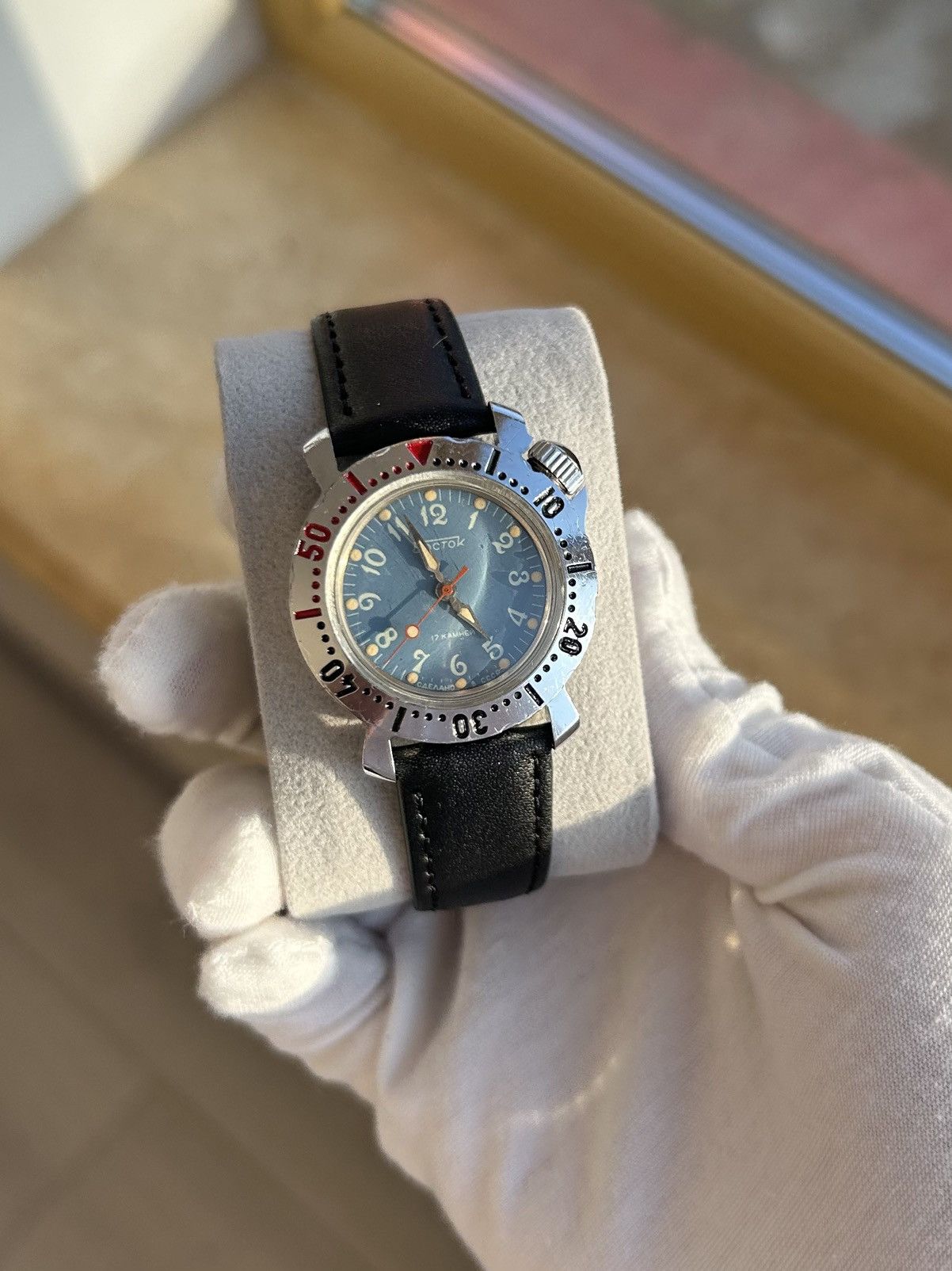 Vintage Vintage Watch Vostok Mechanical Authentic 1980s Size ONE SIZE - 1 Thumbnail