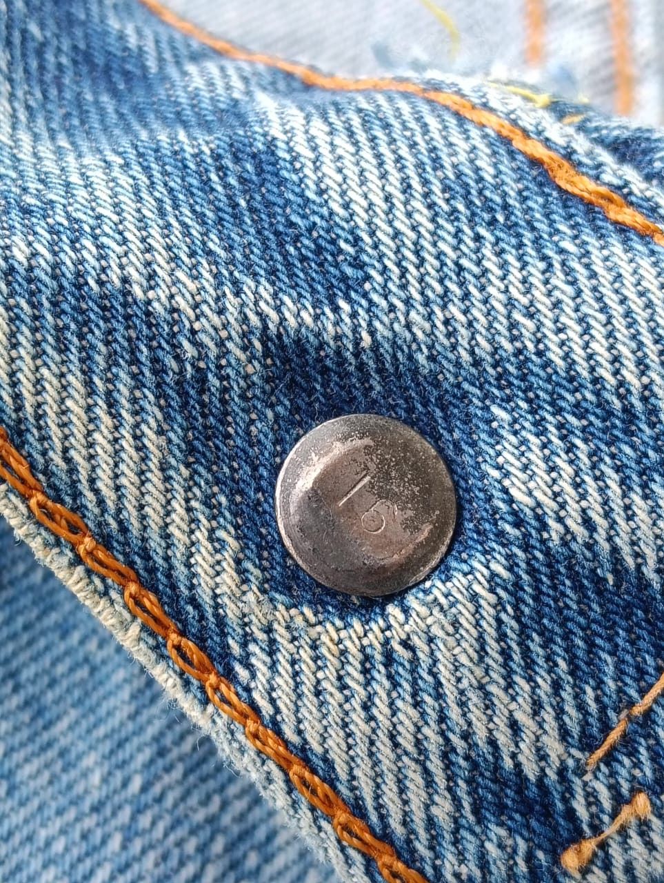 Levi's Early 60s Levi’s 501 Big E selvedge Distressed Button 16. Size US 30 / EU 46 - 12 Thumbnail