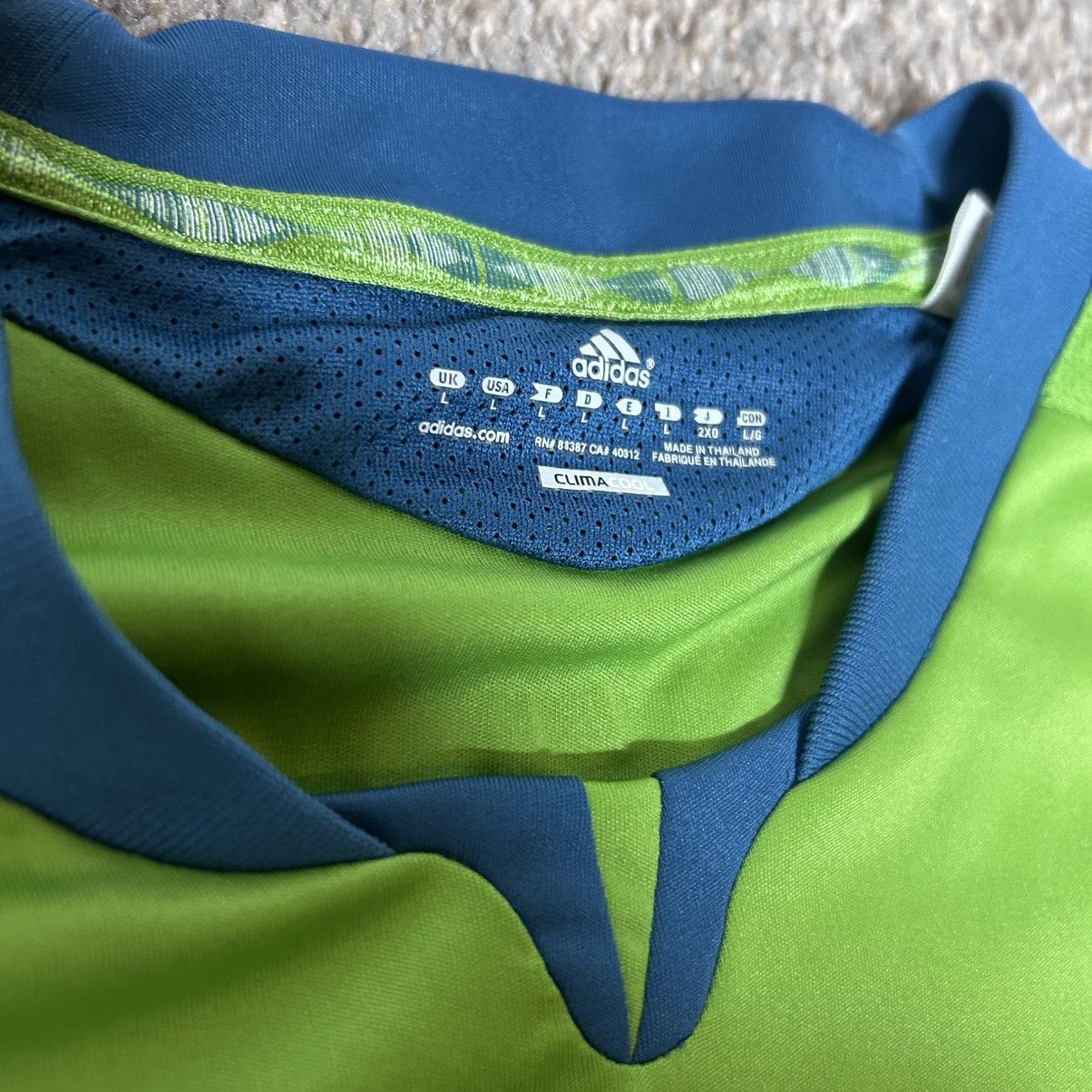Adidas 2011 Seattle sounders fc mls marks #7 soccer jersey Size US L / EU 52-54 / 3 - 5 Thumbnail