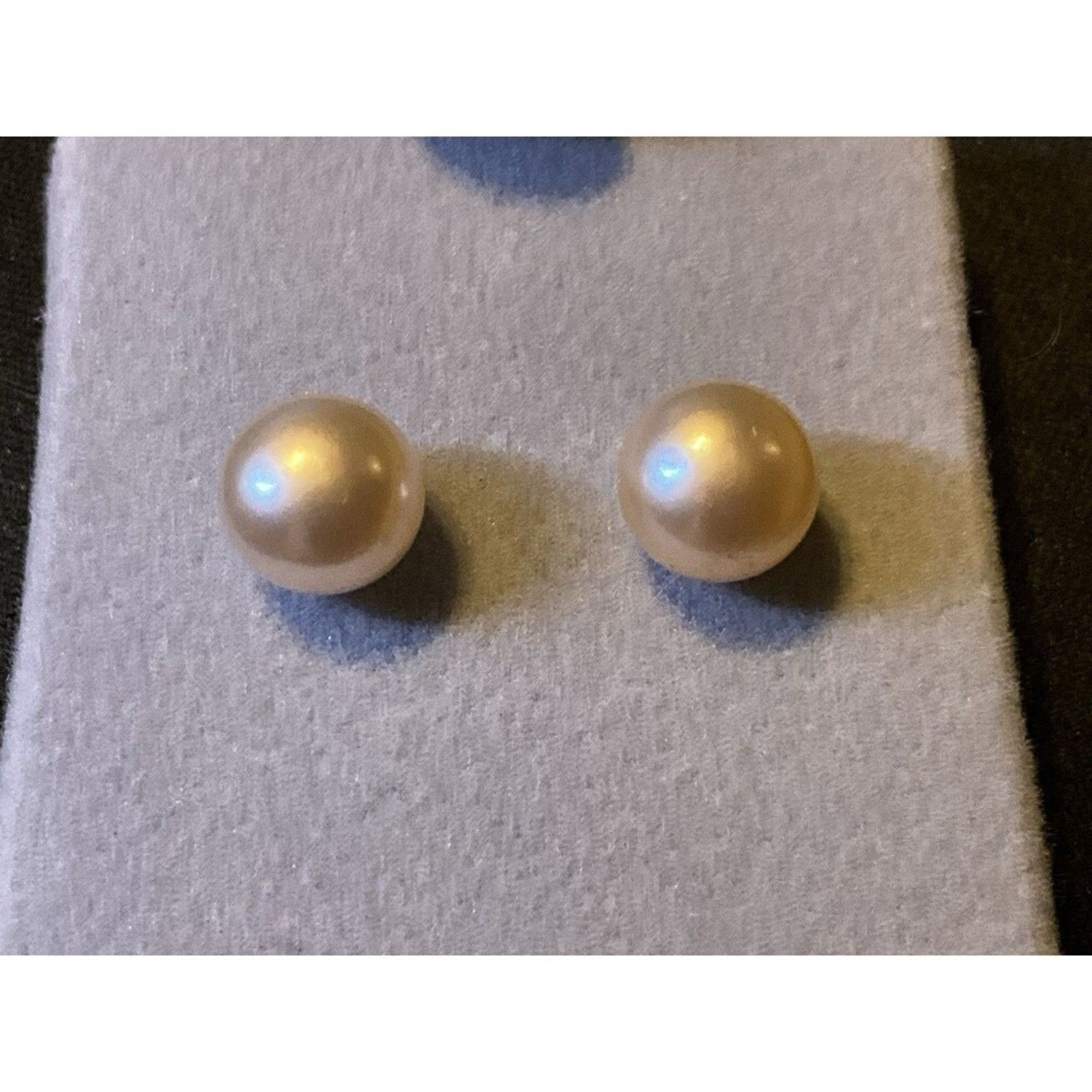 Other 925 Sterling Stud Pearl Earrings Size ONE SIZE - 1 Thumbnail