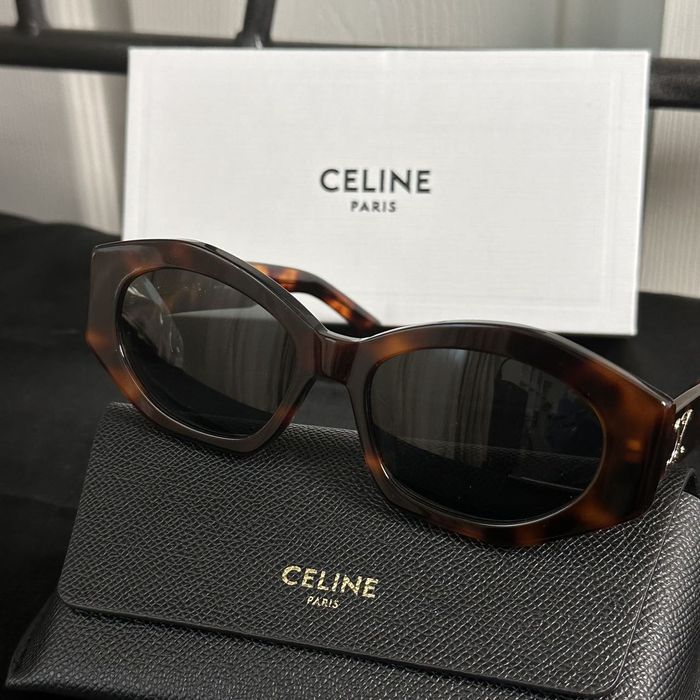 Celine Triomphe Cat Eye Sunglasses, 55mm Grailed