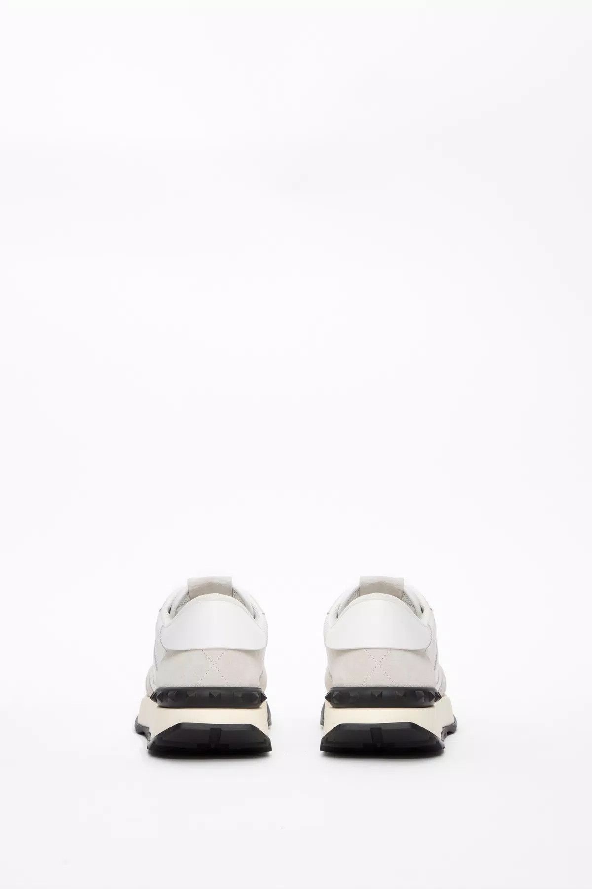 Valentino oc11z0725 Netrunner Fabric And Suede Trainers in White Size US 7 / EU 40 - 3 Thumbnail