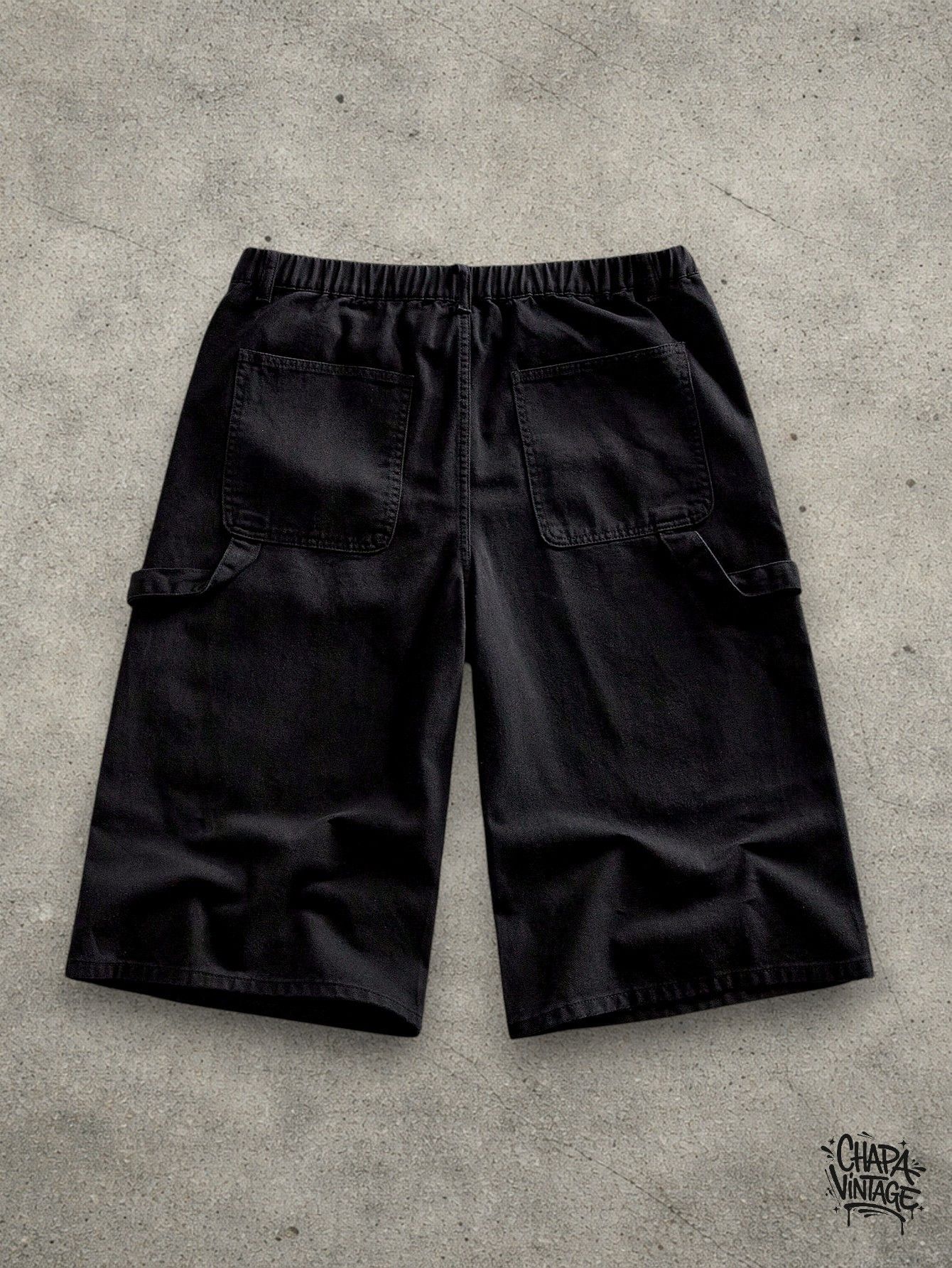 Japanese Brand Opium black shorts Size US 32 / EU 48 - 2 Thumbnail