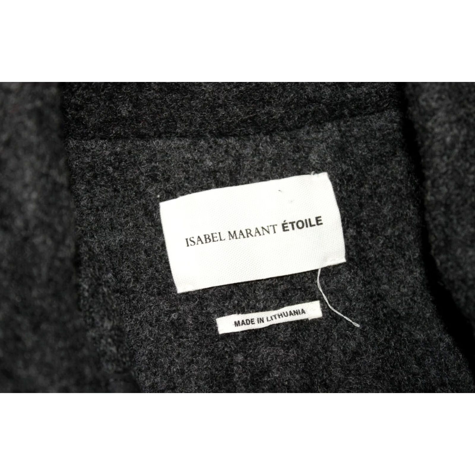 Vintage Isabel Marant Etoile Coat Womens Wool Blend Size 40 Grey Jacket Casual (Note: Reordered for clarity and search relevance) Size S / US 4 / IT 40 - 6 Thumbnail