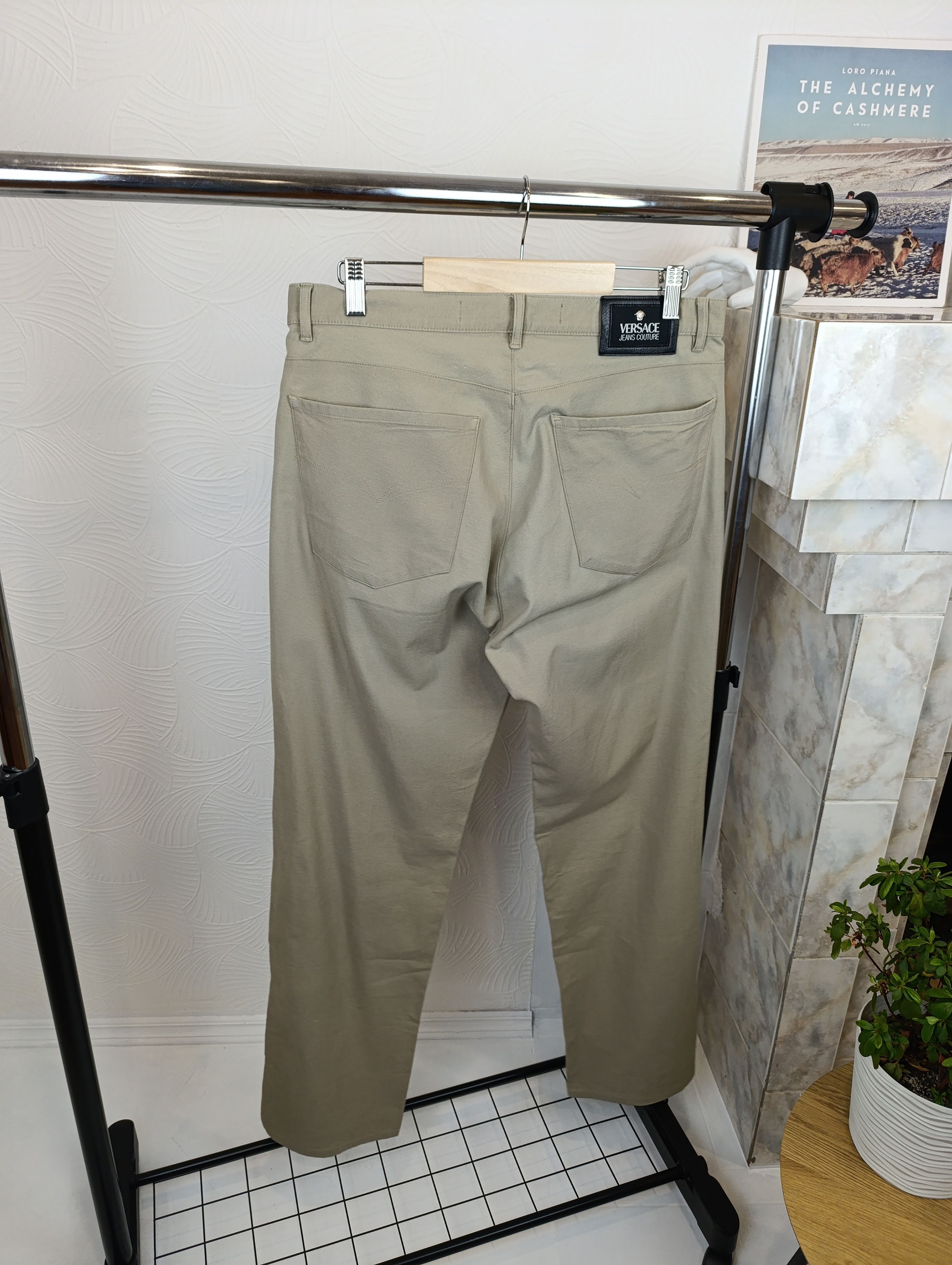 Versace Jeans Couture × Vintage VERSACE JEANS COUTURE VINTAGE MENS STRETCH PANTS Size US 35 - 1 Thumbnail