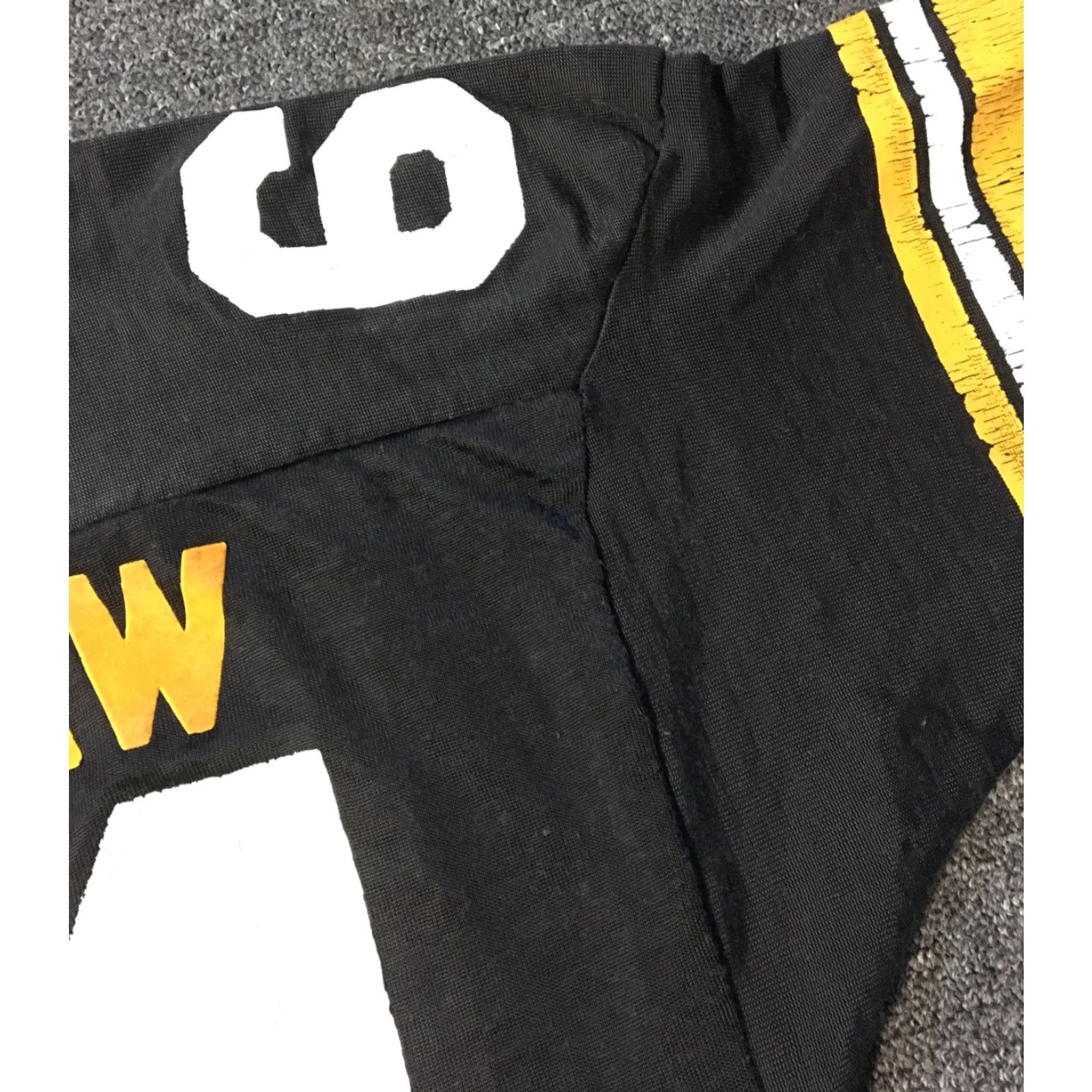 Mason's VINTAGE 60s Jack Reynolds #64 Game Worn Football Jersey L USA Rams 49ers 70s Jersey Men 42-44 Black Modern Athletic Sports Football Vintage Jersey Size US XL / EU 56 / 4 - 7 Thumbnail