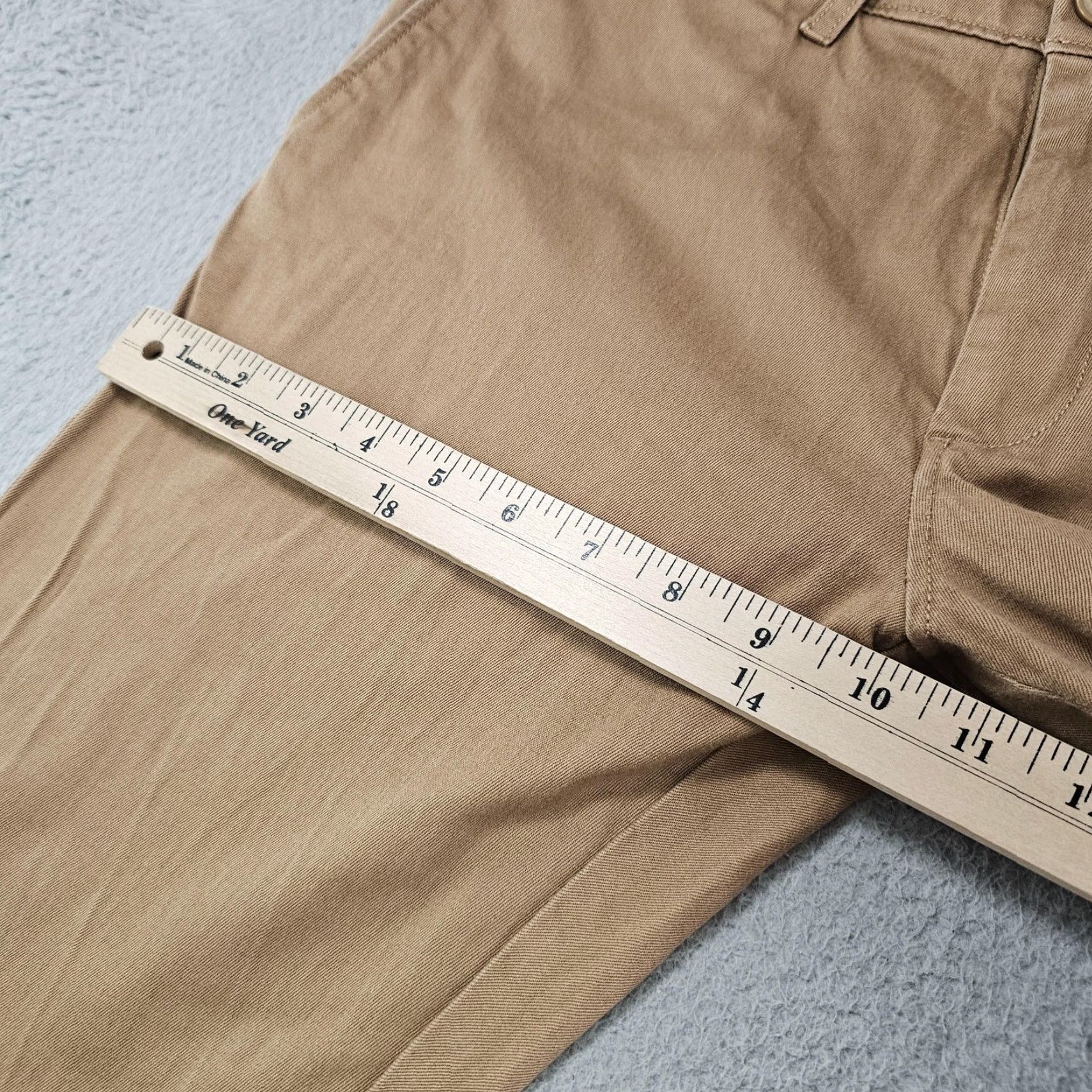 J.Crew J.CREW Pants Mens 30x30 Khaki Stretch Cotton Chinos Flat Front Casual Slim Fit Size US 30 / EU 46 - 5 Thumbnail