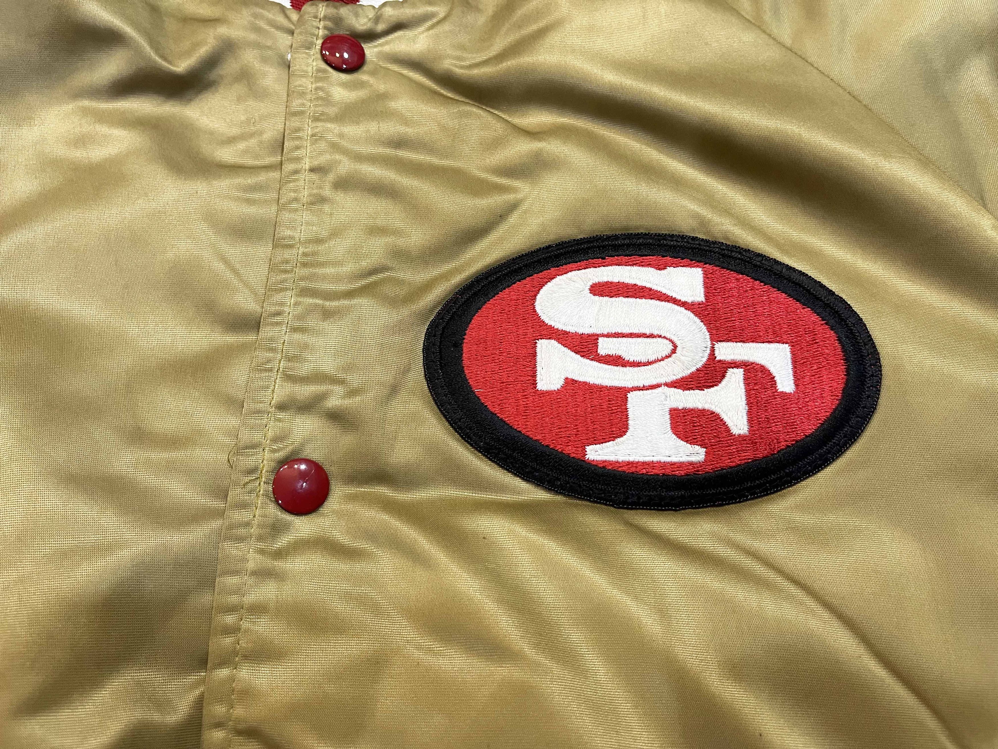 Chalk Line Vintage Chalk Line NFL San Francisco 49ers Bomber Jacket Size US L / EU 52-54 / 3 - 3 Thumbnail
