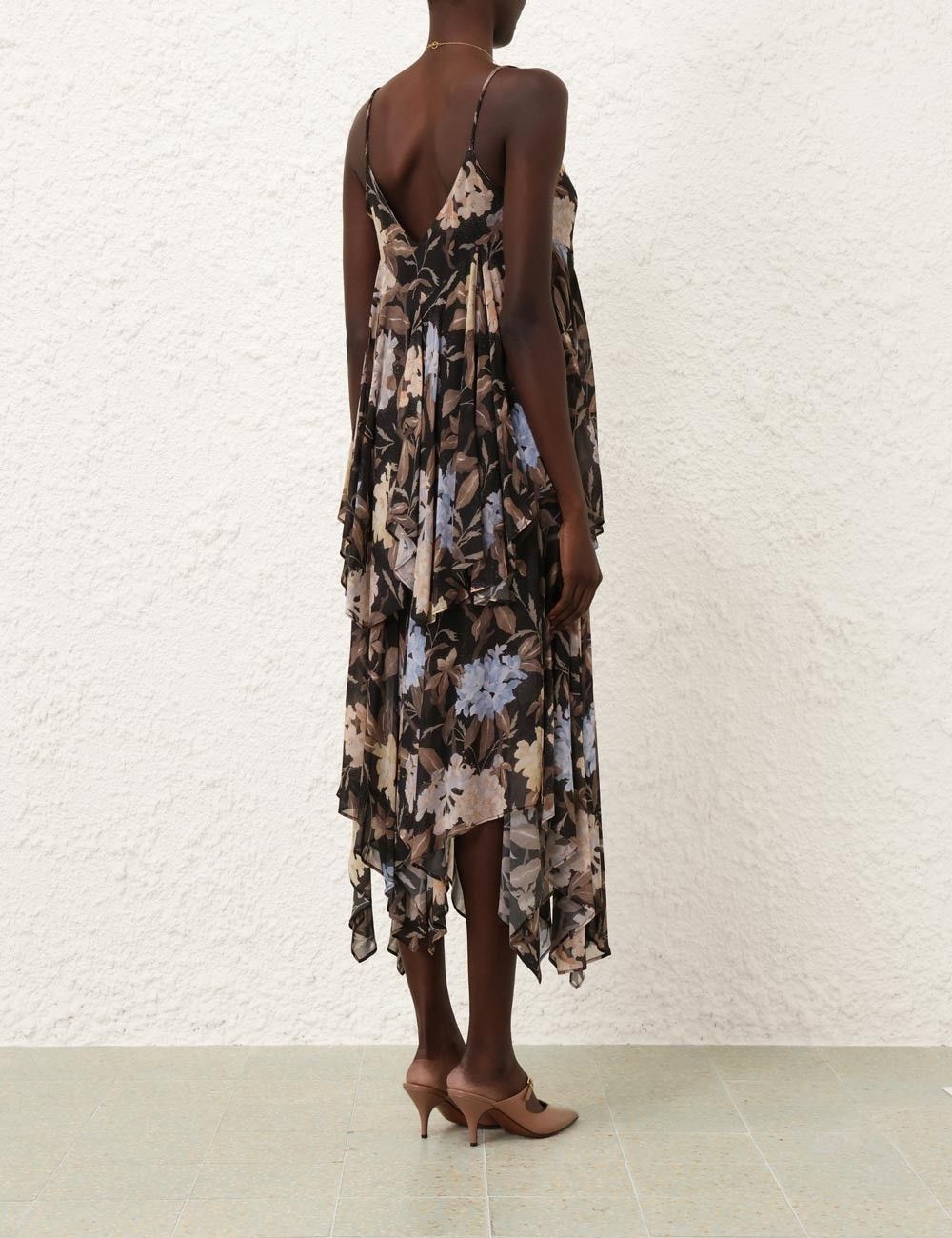Zimmermann oc11z0825 Eden Handkerchief Skirt in Multicolor Size 26" / US 2 / IT 38 - 4 Thumbnail