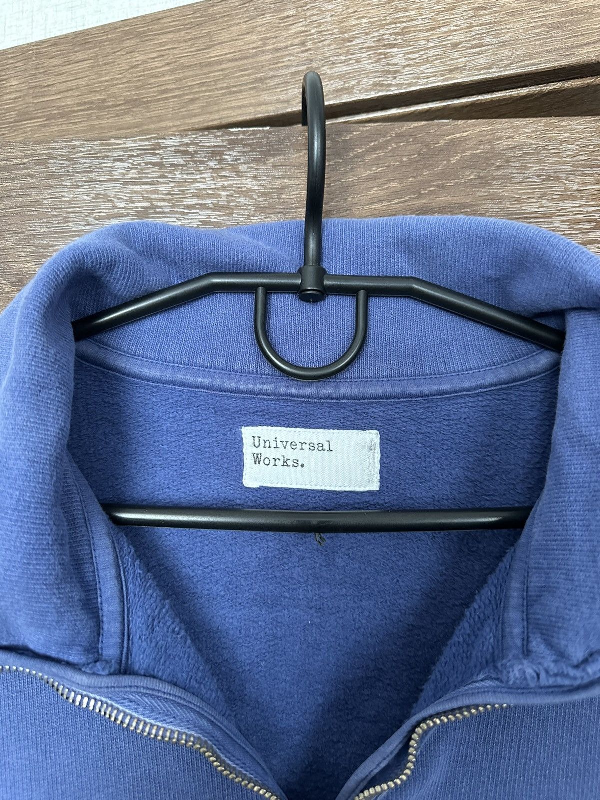 Universal Works Universal Works 1/3 Zip Pullover Sweatshirt Size US L / EU 52-54 / 3 - 9 Thumbnail