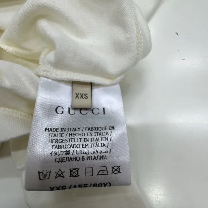 Gucci Gucci Bear Print Cropped T-Shirt for Women-2507 Size XXS / US 00 / IT 34 - 4 Thumbnail
