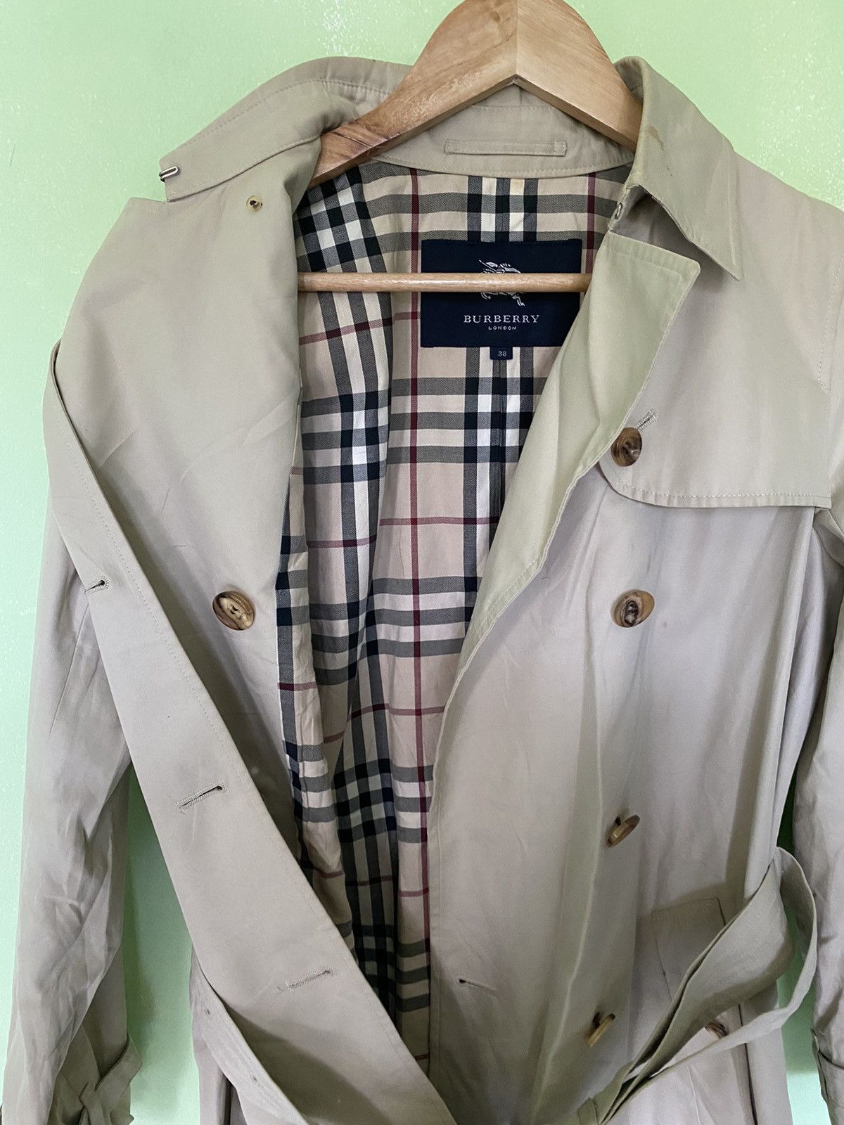 Burberry Vintage Burberry nova check peacoat Size XS / US 0-2 / IT 36-38 - 4 Thumbnail