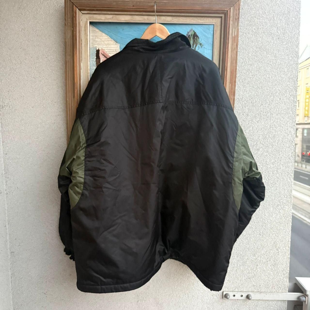 Nike Nike Vintage 90s Jacket Black Yellow Retro Spellout Size US XL / EU 56 / 4 - 6 Thumbnail