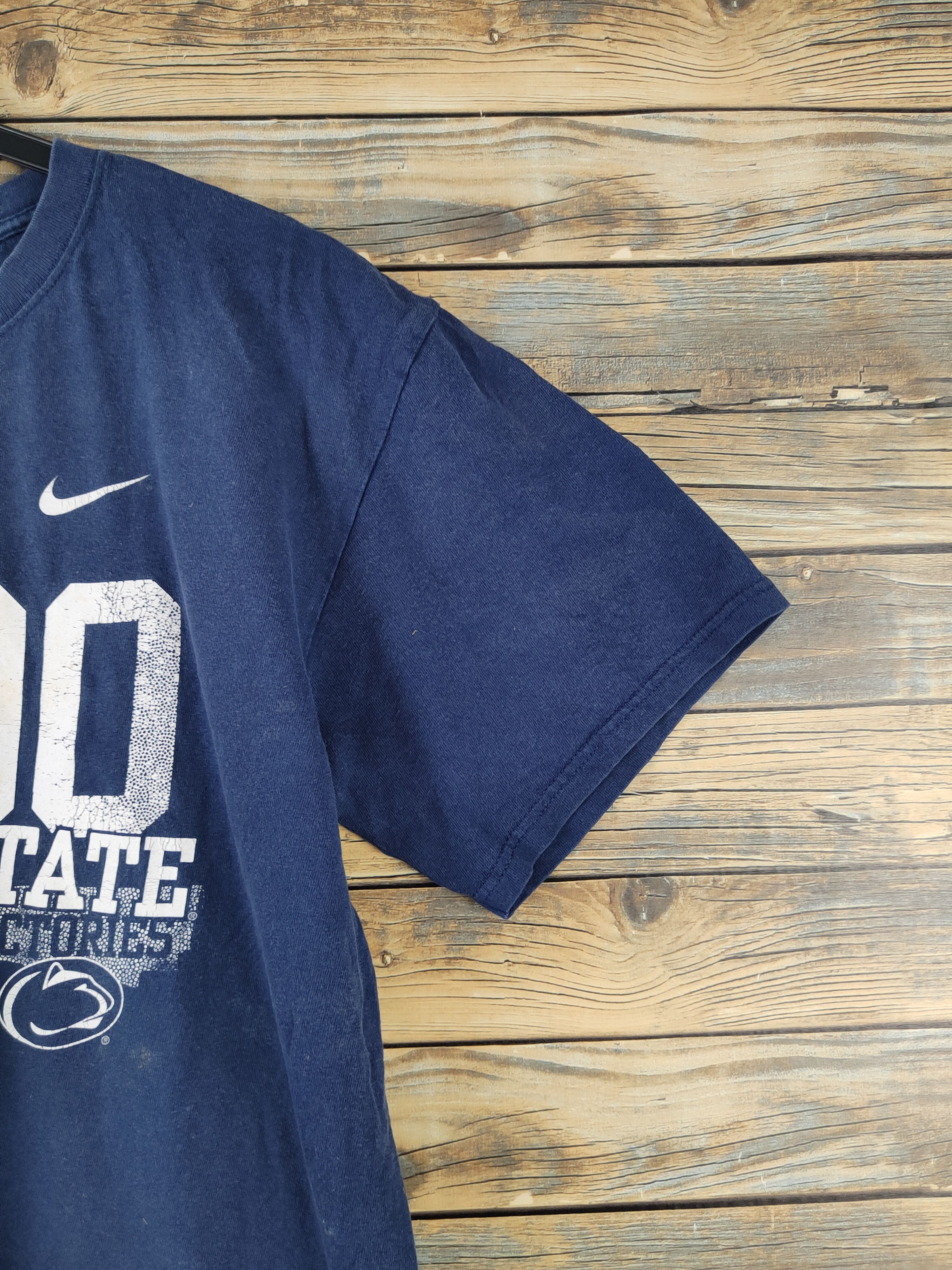 Nike DL Nike 400 Penn State Navy Short Sleeve T-shirt #1035 Size US M / EU 48-50 / 2 - 7 Thumbnail