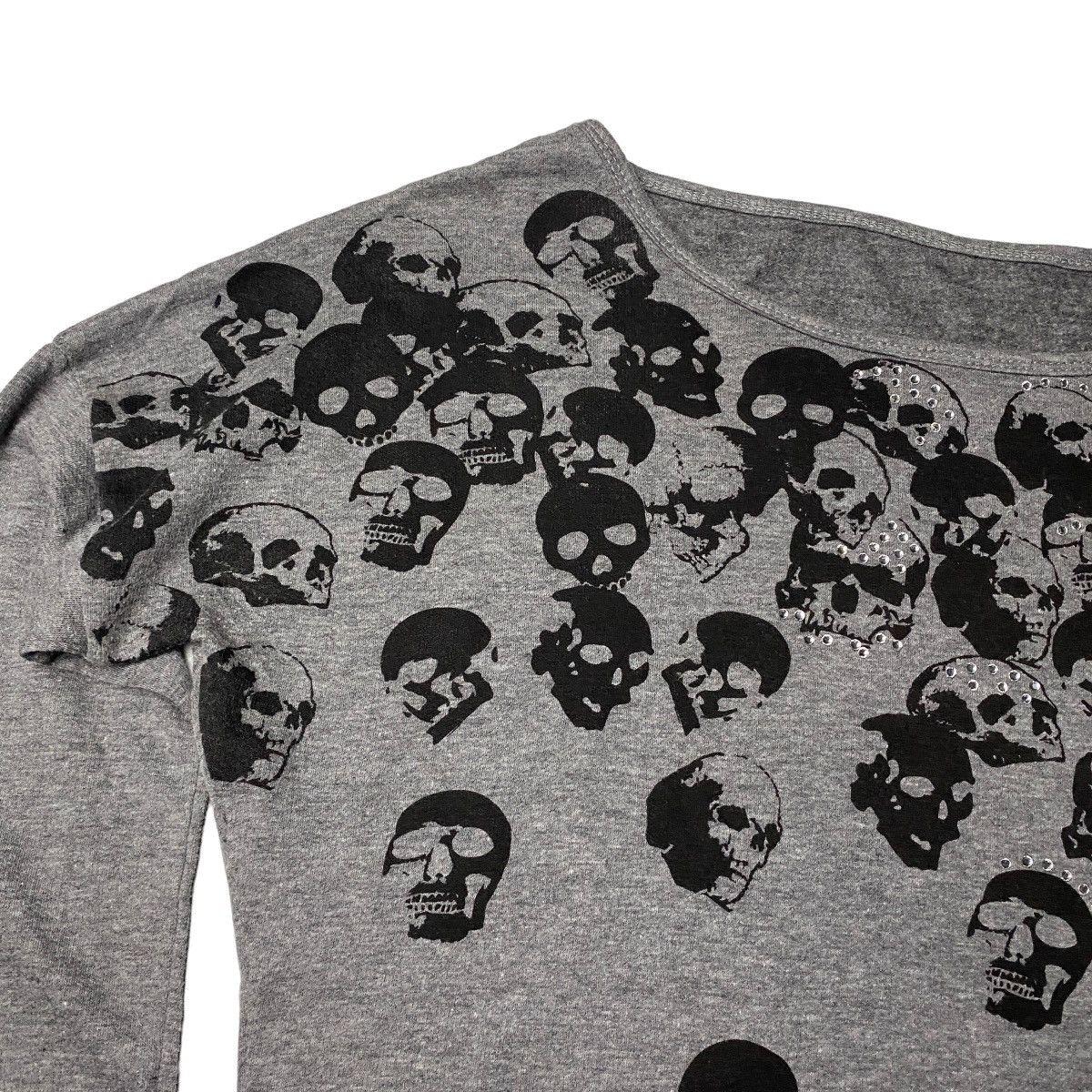14th Addiction × Japanese Brand × KMRii Japanese Skull Studded Bones IfsixWasnine Style Raglan Size US M / EU 48-50 / 2 - 4 Thumbnail