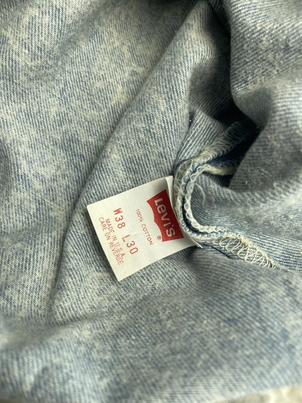 Levi's Vintage Levis 501 Acid Wash Jeans USA Made Men 38x30 Custom Size US 38 / EU 54 - 9 Thumbnail