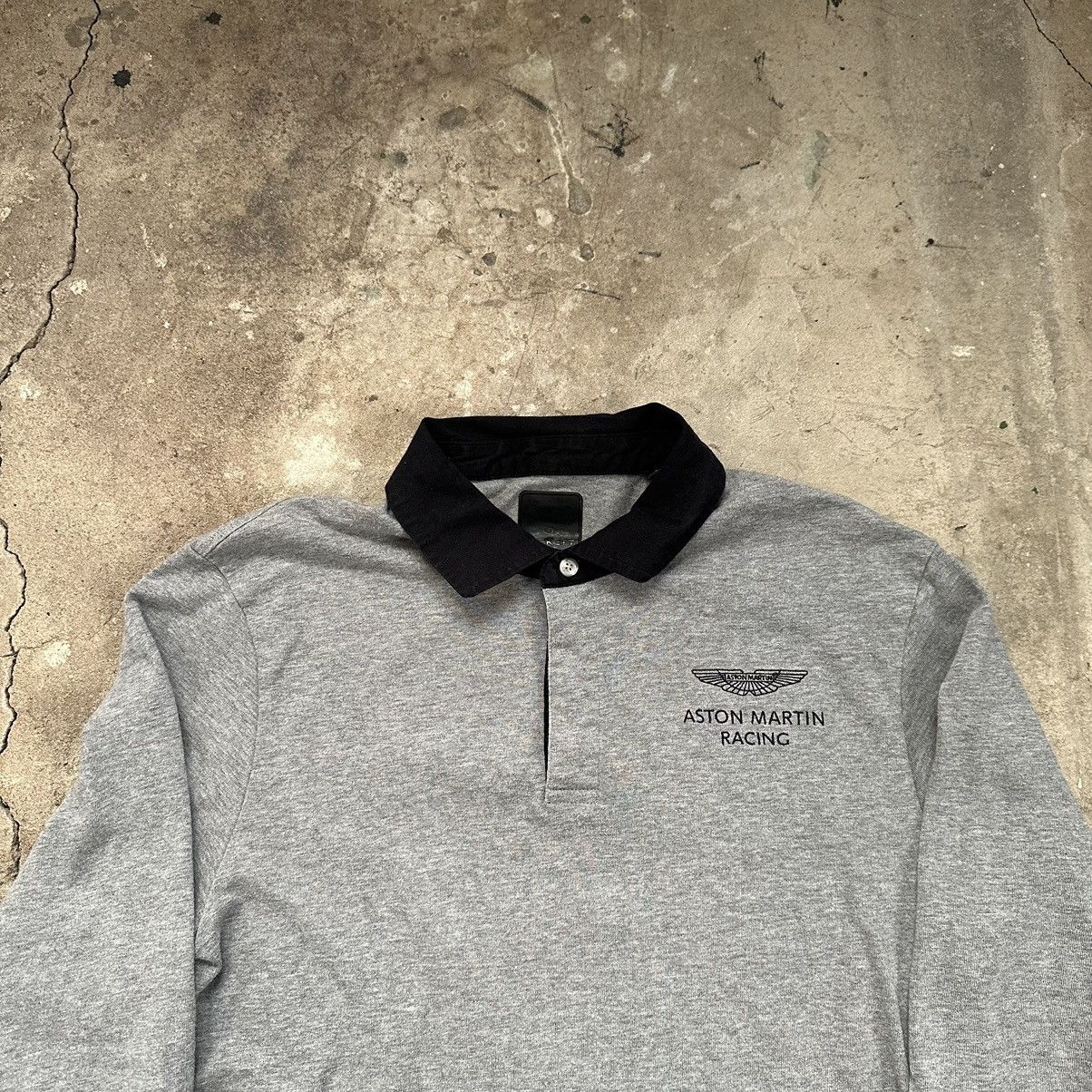 Hackett × Vintage Vintage Hackett Aston Martin Racing Longsleeve Sweatshirt Size US L / EU 52-54 / 3 - 2 Thumbnail