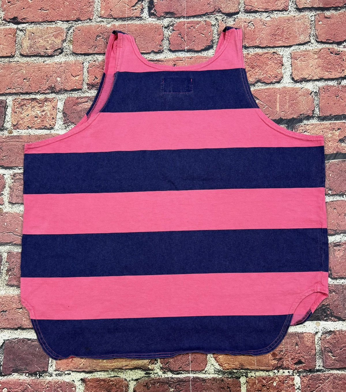 Other Vintage ENUF INTERNATIONALE Striped Tank Top 90s Surf Beach Size US M / EU 48-50 / 2 - 2 Thumbnail