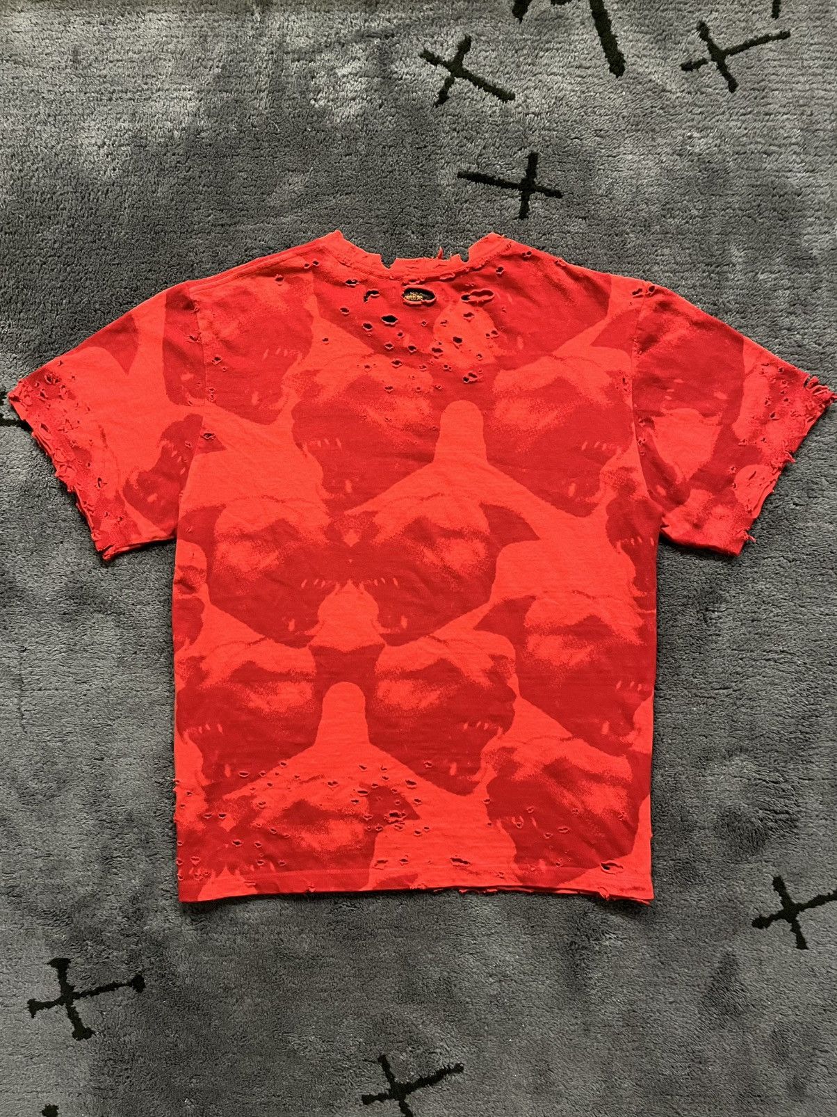 Undercover AW03 Paper Doll Rottweiler Distressed Tee Size US M / EU 48-50 / 2 - 5 Thumbnail