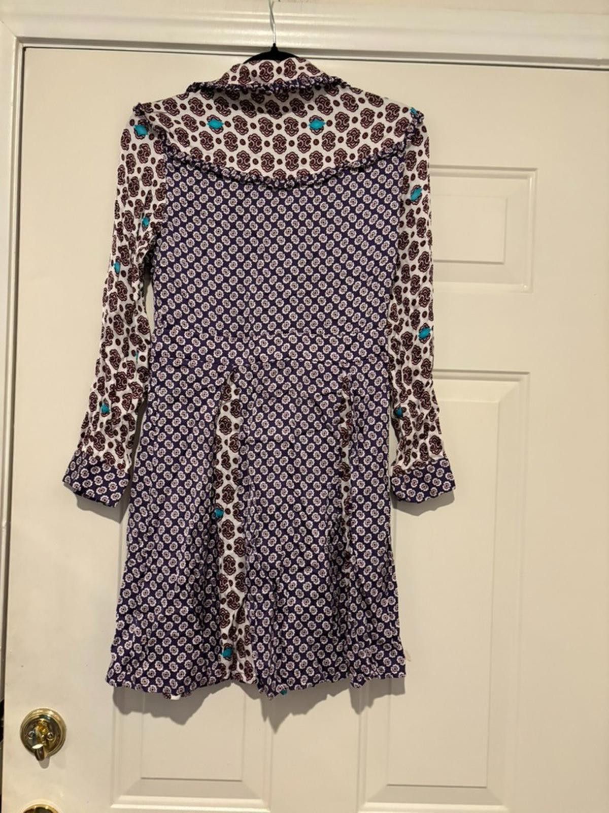 Majestic Womens Anthropologie Maje sz 2 purple dress #376 Size XS / US 0-2 / IT 36-38 - 2 Thumbnail