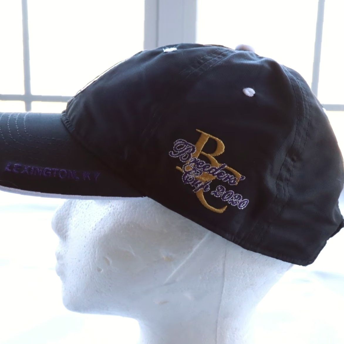 Vintage Breeder's Cup World Championships 2020 Black Woven Golf Strapback Hat Men's OS Size ONE SIZE - 3 Thumbnail