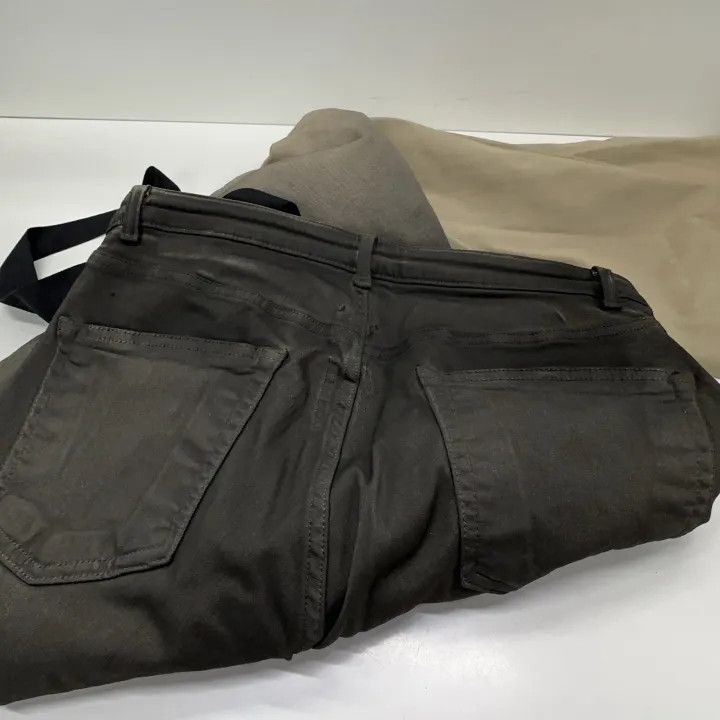 Rick Owens Black Pearl Degrade Bootcut Jeans -2508