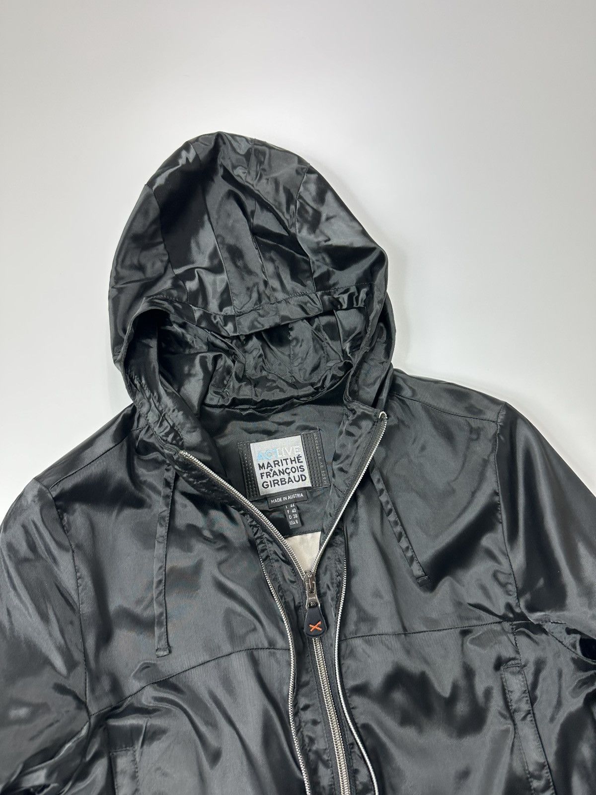 Marithe + Francois Girbaud Marithe Francois Girbaud Hooded Zip Jacket Double Zip Black Size M / US 6-8 / IT 42-44 - 8 Thumbnail