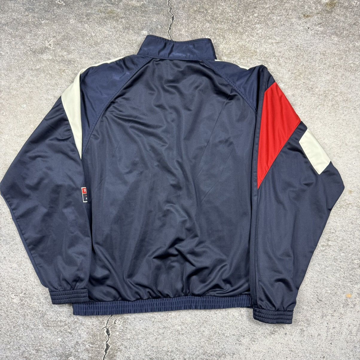 Reebok Vintage Reebok Track Jacket - Navy / Red / White - Size L Size US L / EU 52-54 / 3 - 3 Thumbnail