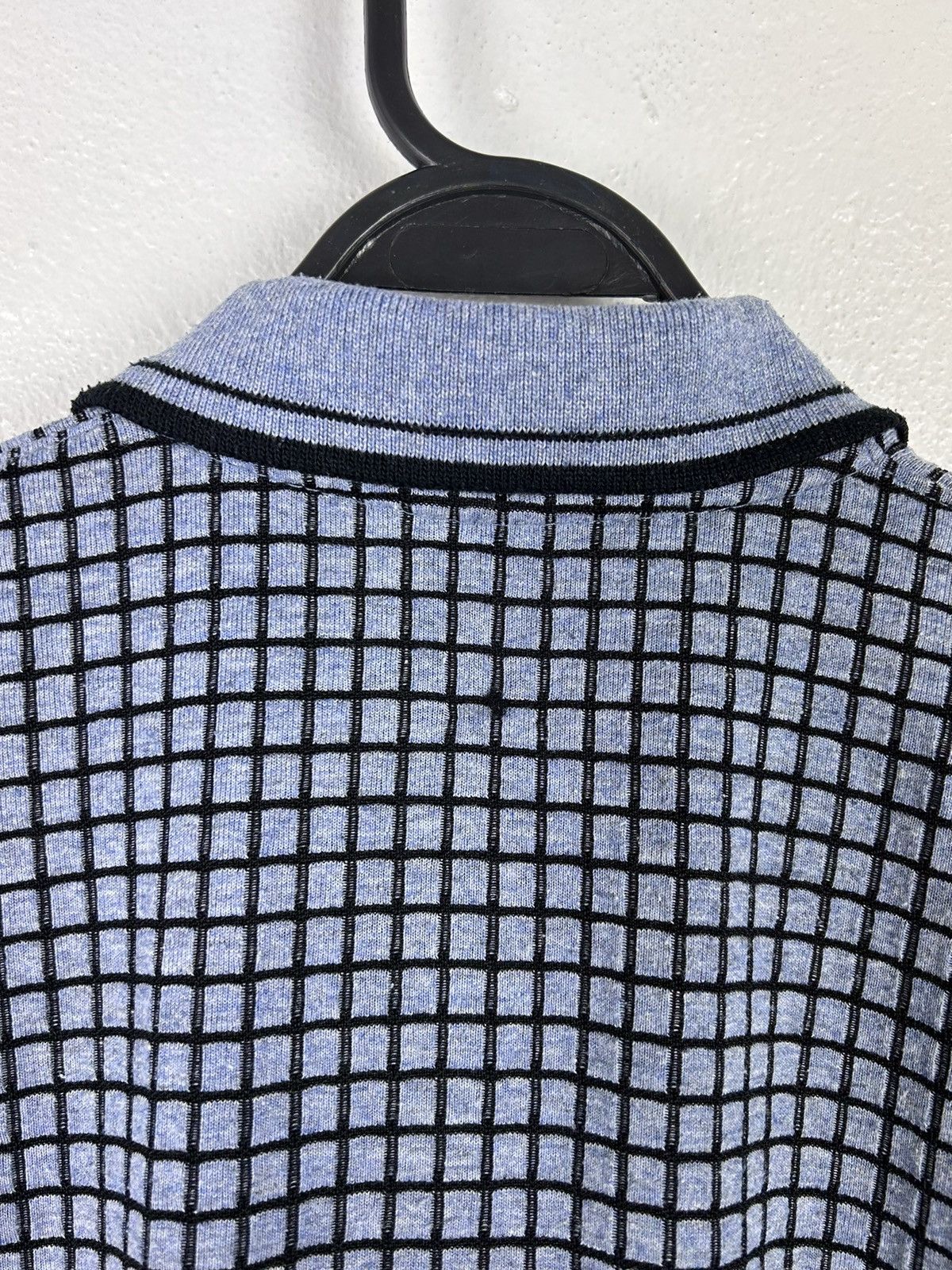 Oakley 90s Vintage Oakley Software Checkered Polo Shirt In Blue Size US XL / EU 56 / 4 - 5 Thumbnail