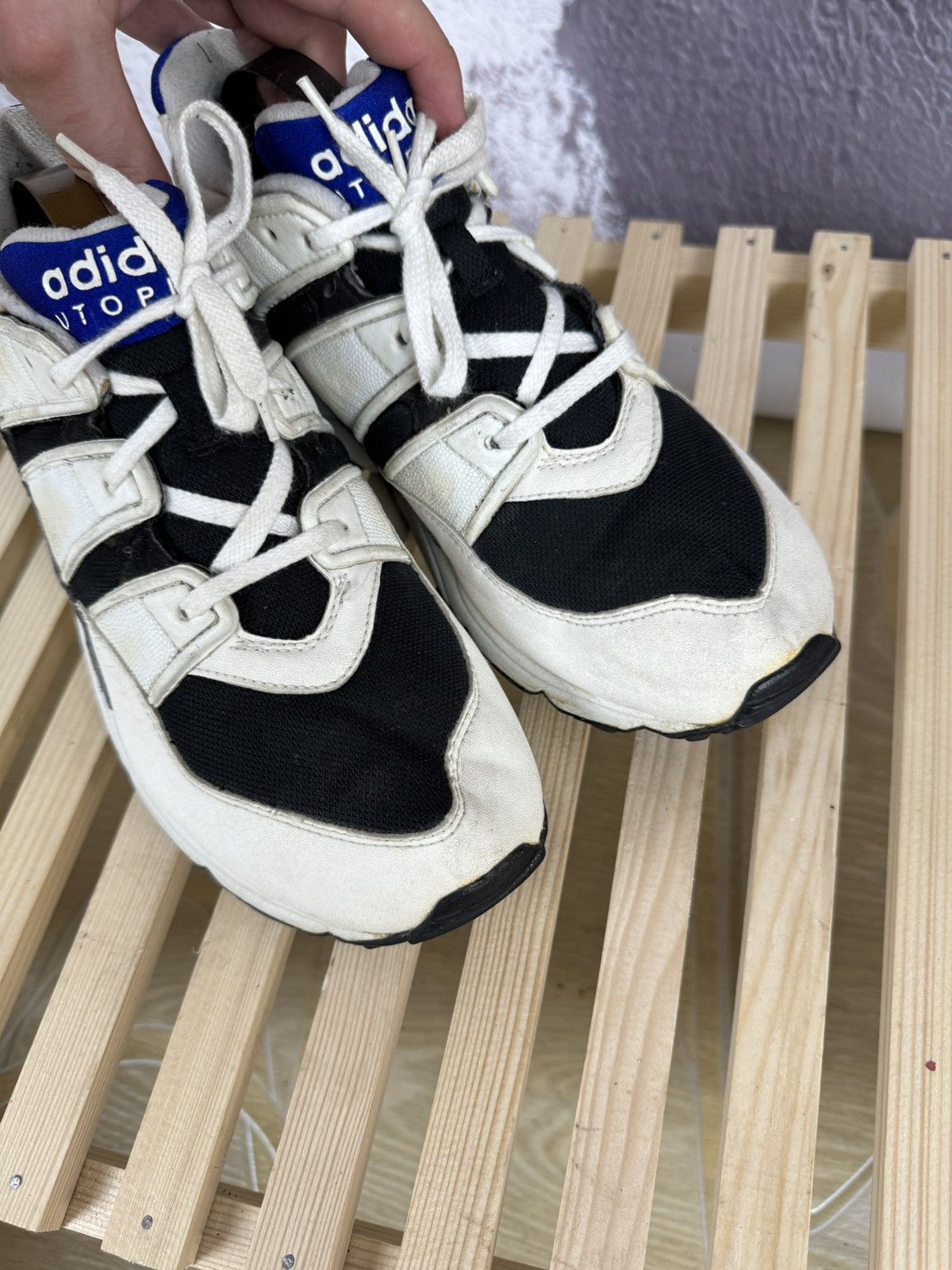 Adidas Adidas Utopian vintage 1995 used low top sneakers Size US 8.5 / EU 41-42 - 9 Thumbnail