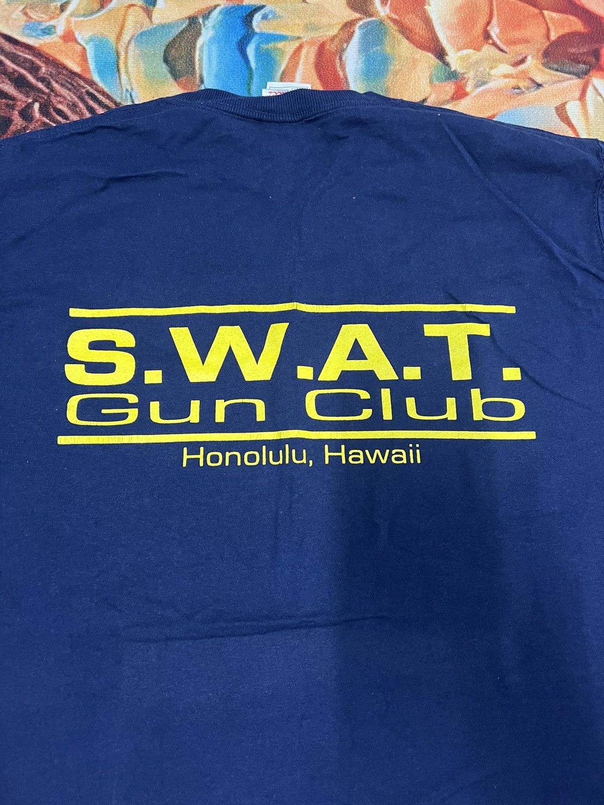 Vintage SWAT Gun Club 90’s T-shirt - Honolulu Hawaii Size US M / EU 48-50 / 2 - 3 Thumbnail
