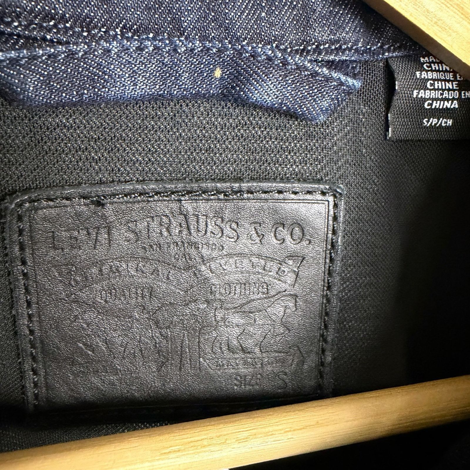 Levi's Levi's Strauss & Co. Denim Men's S Commuter Jacquard Google Size US S / EU 44-46 / 1 - 5 Thumbnail