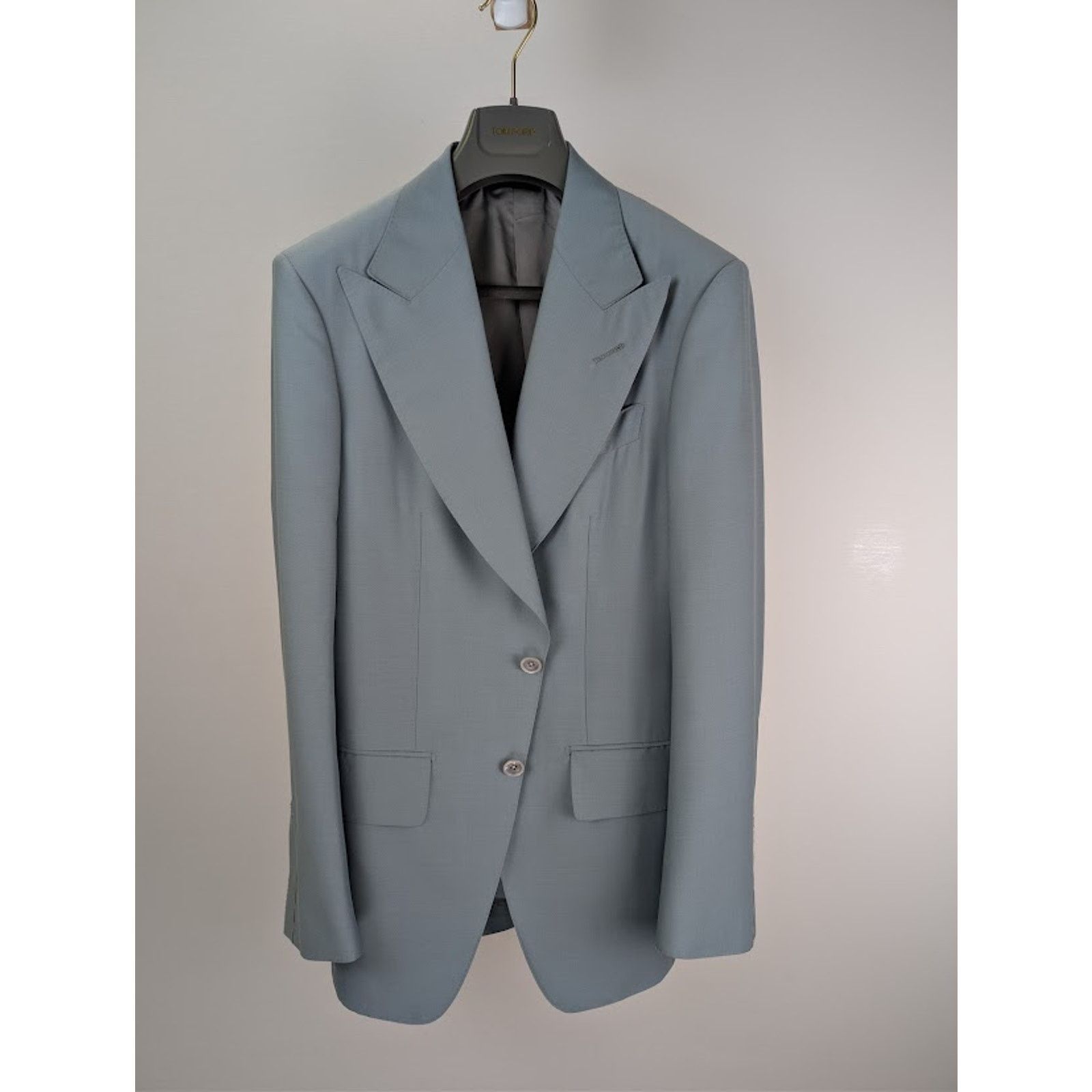 Tom Ford o1rshd1 Blazer Jacket in Light Blue Size US M / EU 48-50 / 2 - 7 Thumbnail