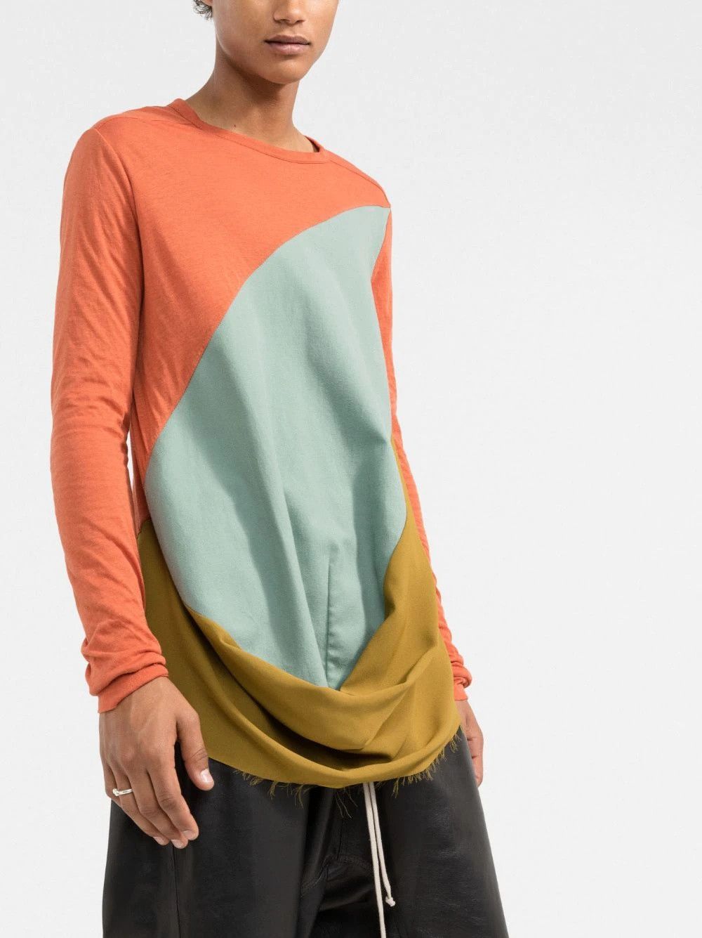 Rick Owens o1y0325 Crewneck T-Shirt in Multicolor Size US XS / EU 42 / 0 - 3 Thumbnail