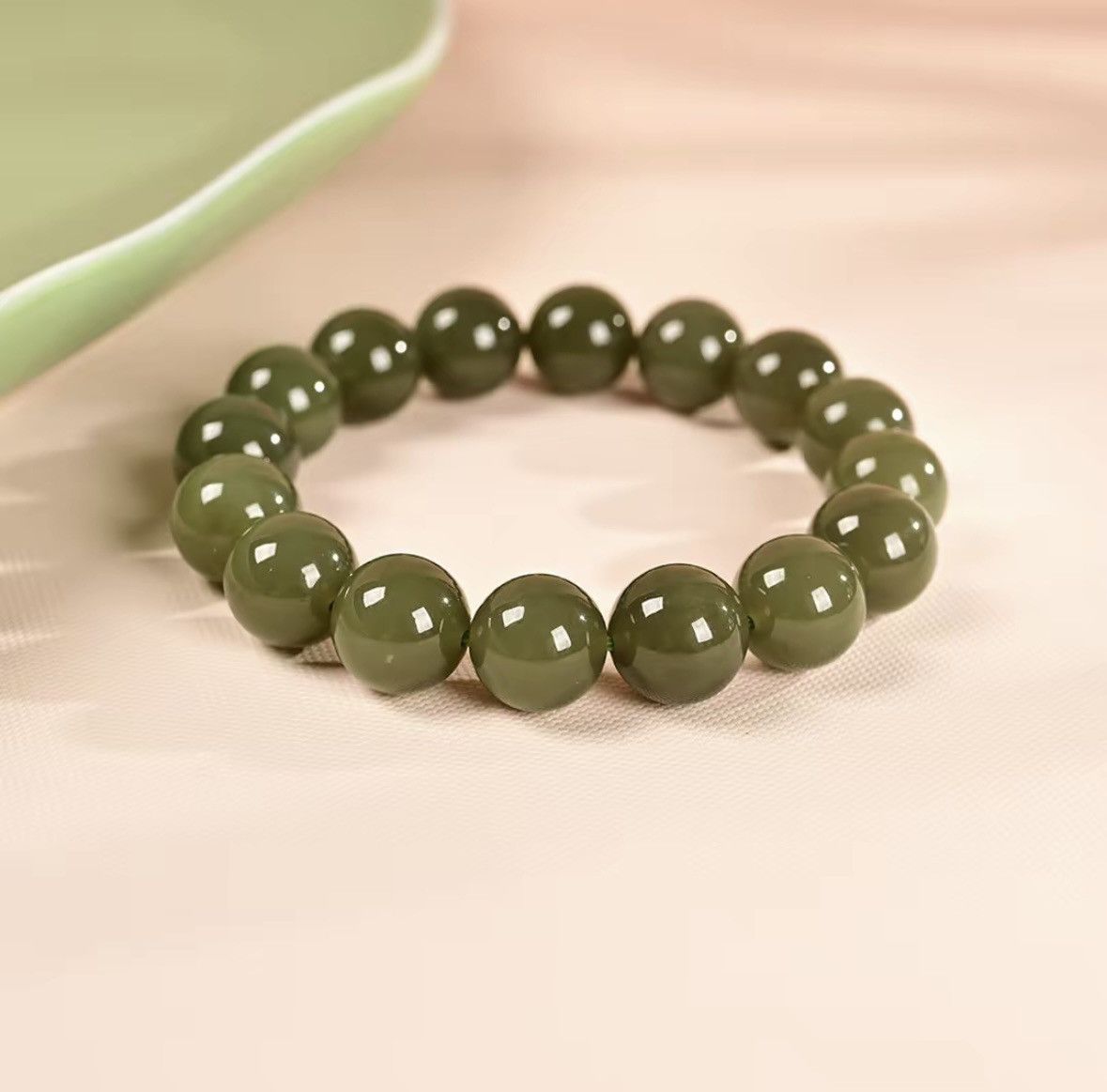 Other Green Jade Bracelet Size ONE SIZE - 3 Thumbnail