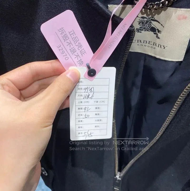 Burberry Burberry Black Wool Women's Jacket. Size S / US 4 / IT 40 - 4 Thumbnail