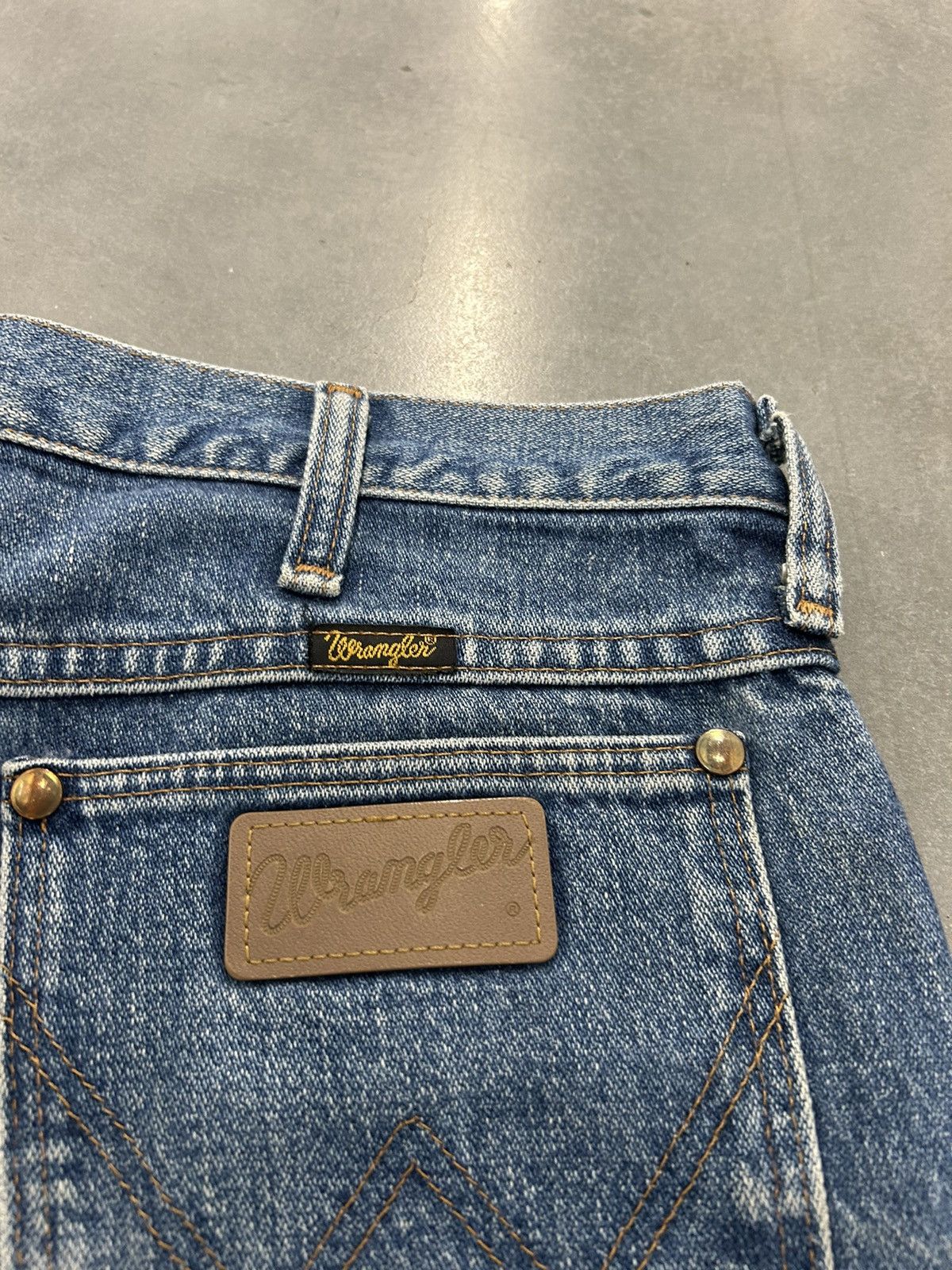 Vintage × Wrangler Vintage Wrangler blue jeans Size US 32 / EU 48 - 3 Thumbnail