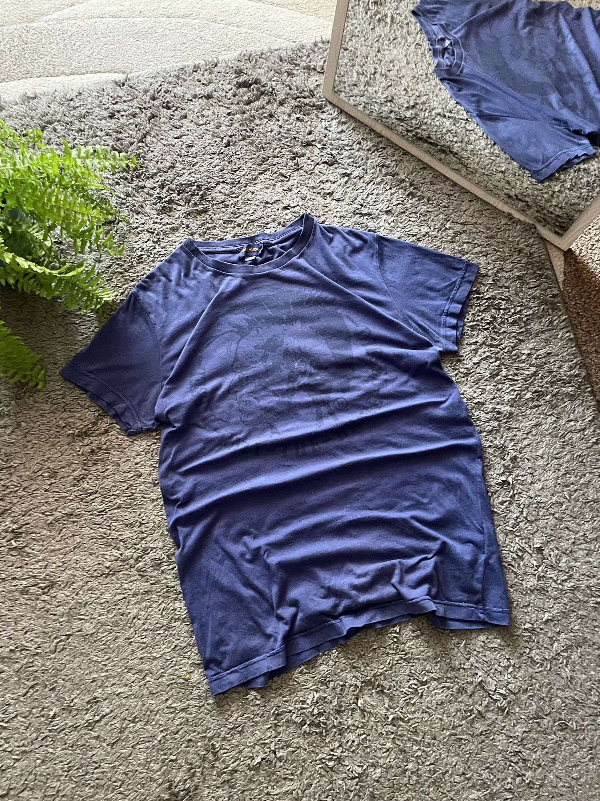 Diesel × Vintage Diesel T-Shirt Streetwear Vintage Archive Big Logo Rare Size US M / EU 48-50 / 2 - 2 Thumbnail