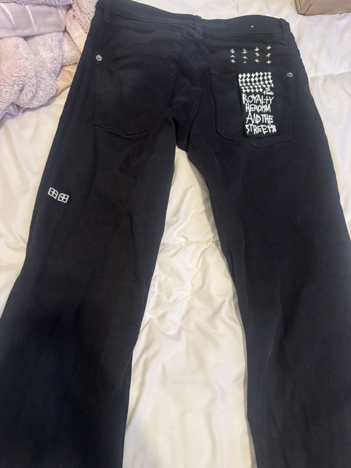 Ksubi Ksubi mens Jeans, denim Black/White Size US 28 / EU 44 - 4 Thumbnail