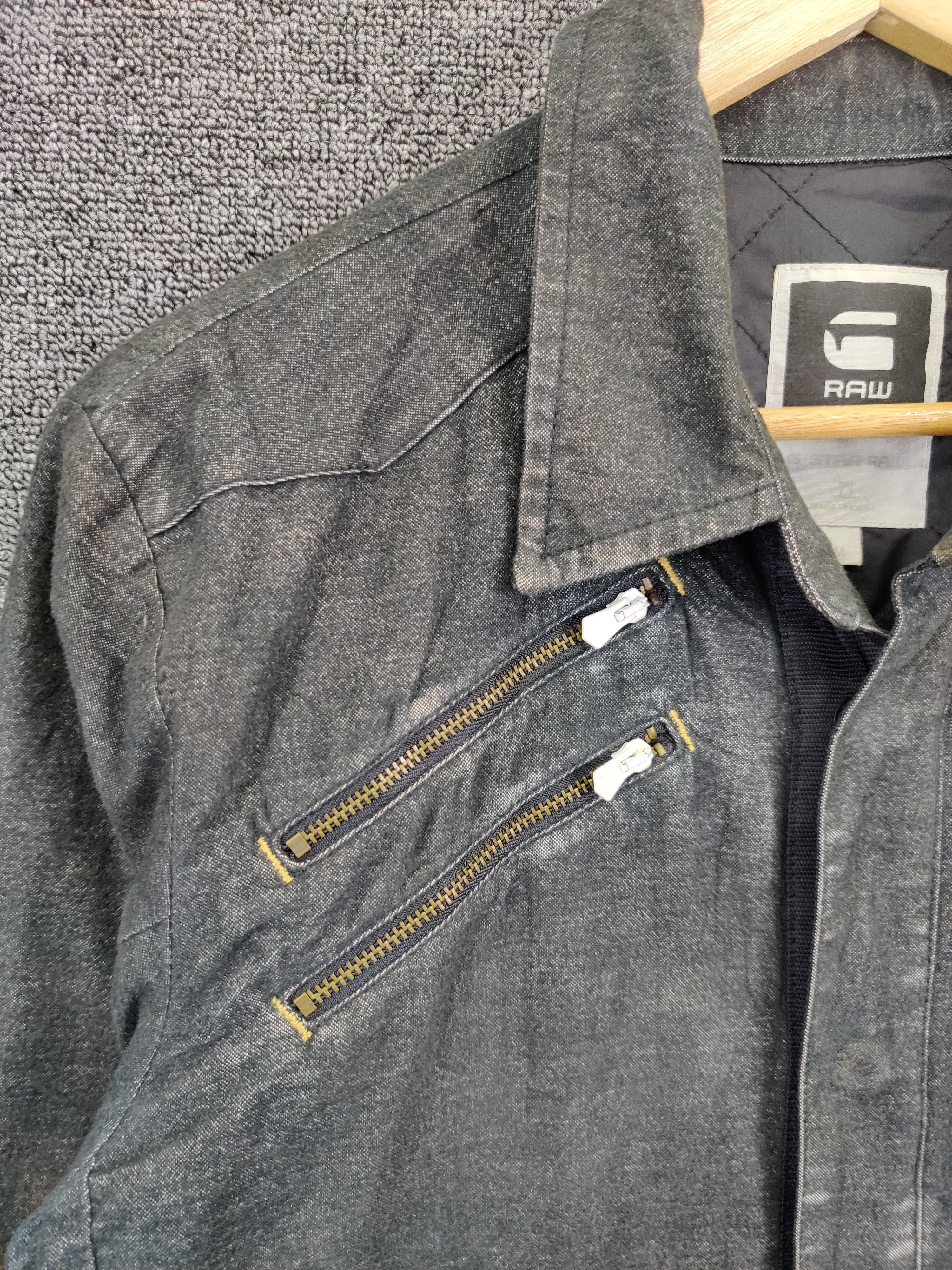 G-Star G-Star Raw Denim 3301 Sun Faded Overshirt Denim Jacket Size US M / EU 48-50 / 2 - 6 Thumbnail