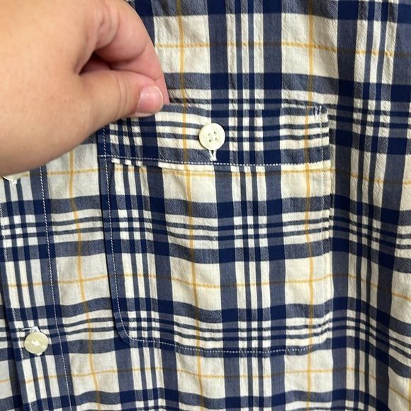 Jack Spade Jack Spade Trextured Plaid Gridded Short Sleeve Button Down Size US S / EU 44-46 / 1 - 3 Thumbnail