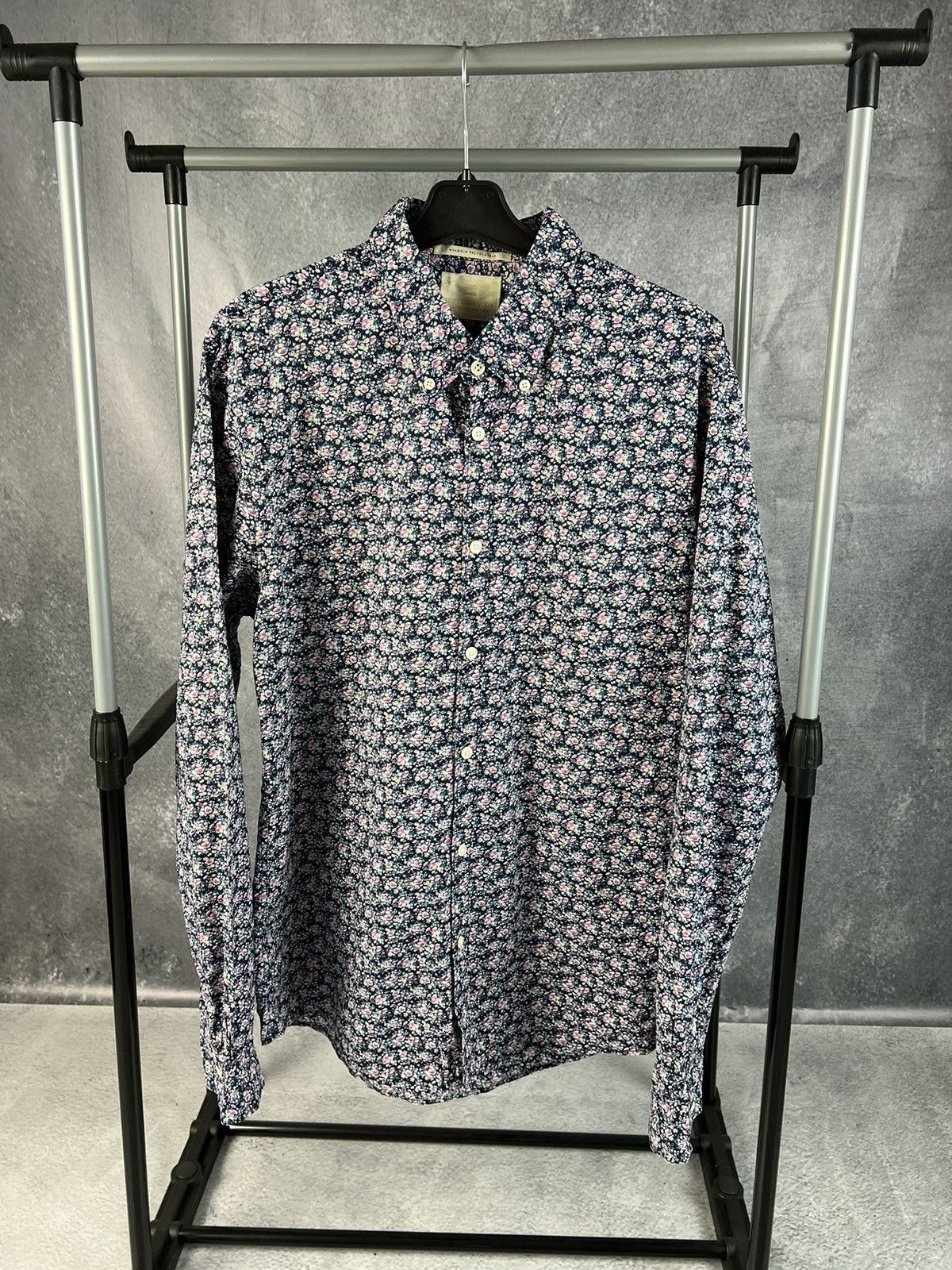 Scotch & Soda Scotch & Soda long sleeve flowers shirt Size US XL / EU 56 / 4 - 1 Thumbnail