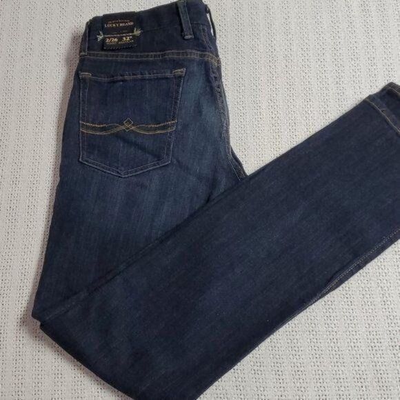 Lucky Brand Lucky Brand Sweet Jean Straight Blue Mid Rise Sz. 26 x 31 Je Size 26" / US 2 / IT 38 - 2 Thumbnail