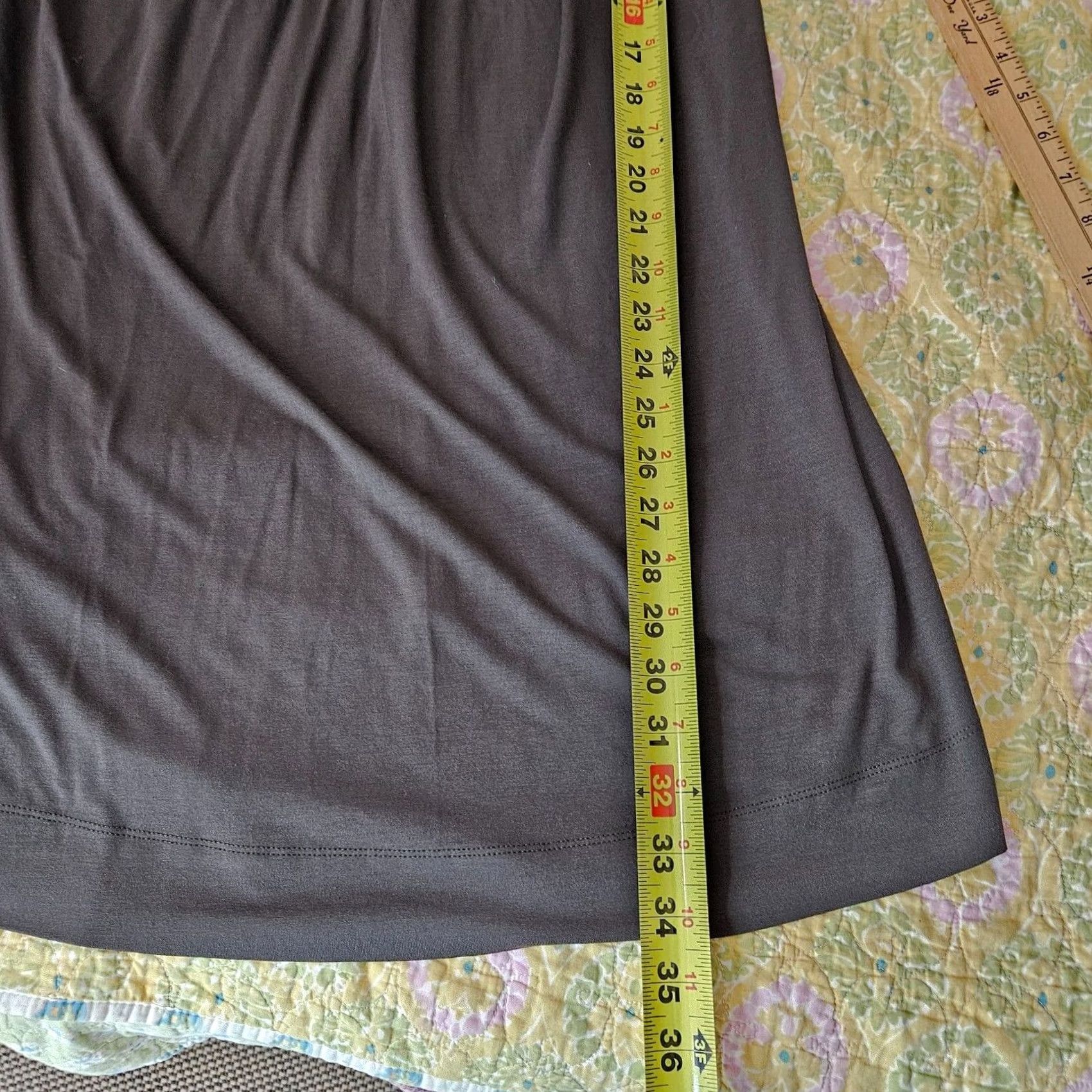 Vintage Tsesay Women’s Brown Stretch Halter Off Shoulder Dress M Size M / US 6-8 / IT 42-44 - 7 Thumbnail