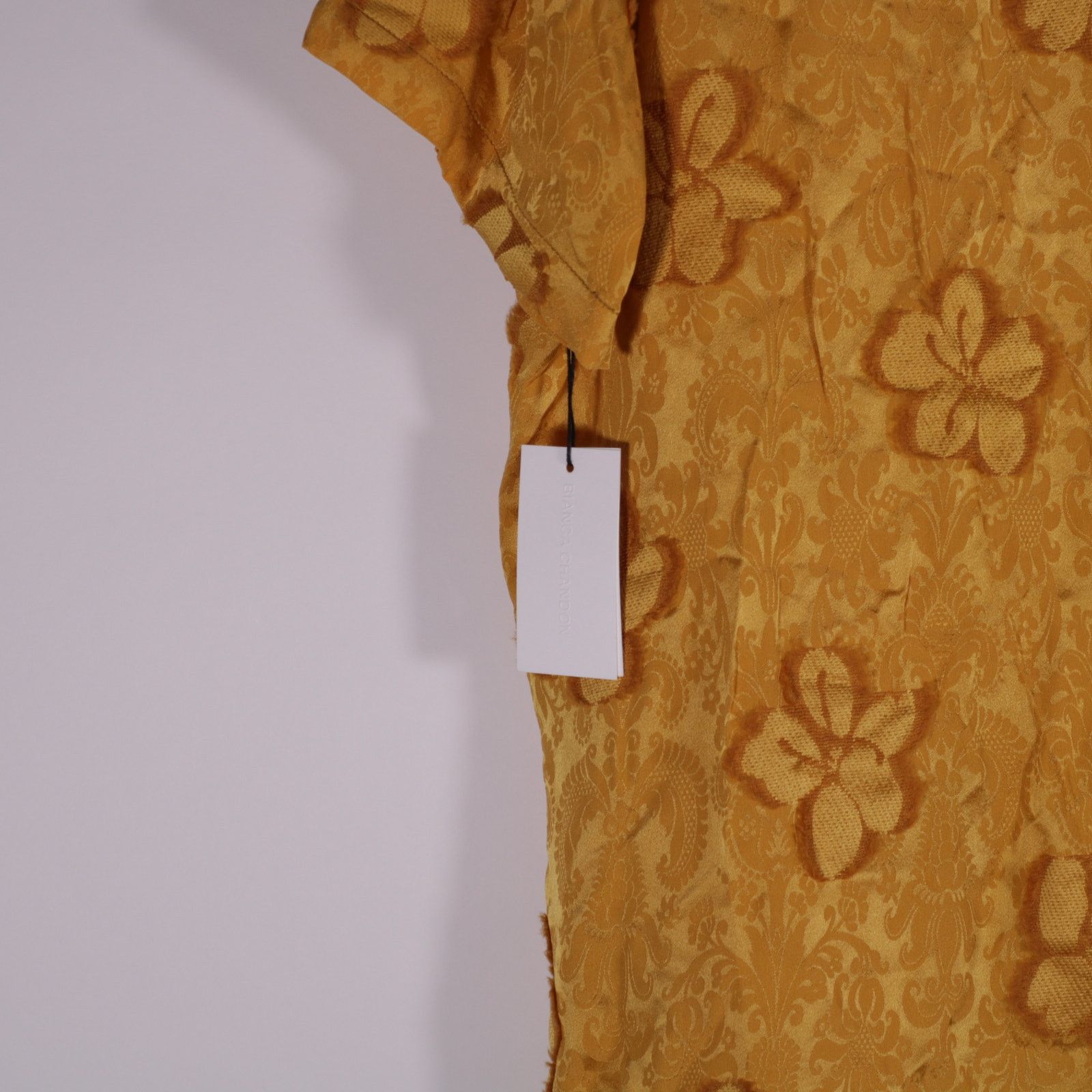 BIANCA CHANDON Bianca Chandon Textured Silk Pattern Shirt Large Brand New Size US L / EU 52-54 / 3 - 5 Thumbnail