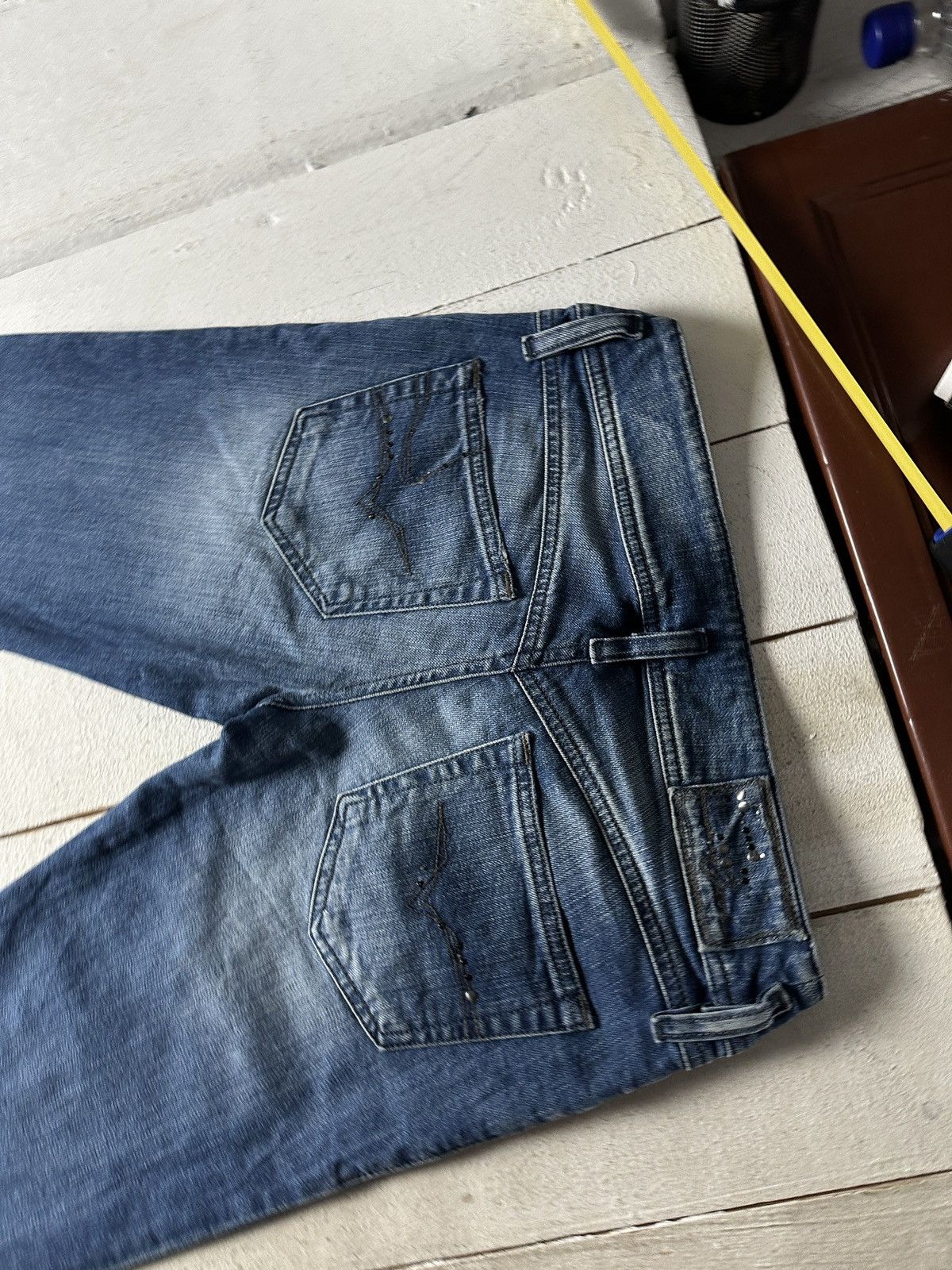 Diesel 🚨Gothic Diesel Regular Slim relax Flared Jeans Womens Size 28" / US 6 / IT 42 - 9 Thumbnail