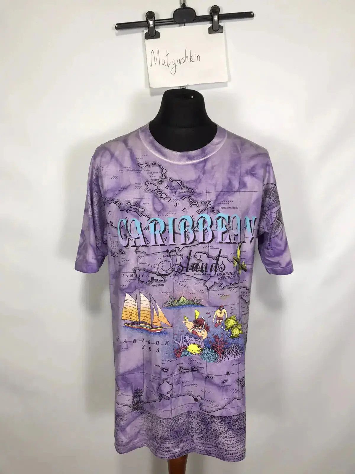 Caribbean × Vintage Vintage 1992 sneaky tees Caribbean Size US L / EU 52-54 / 3 - 1 Thumbnail