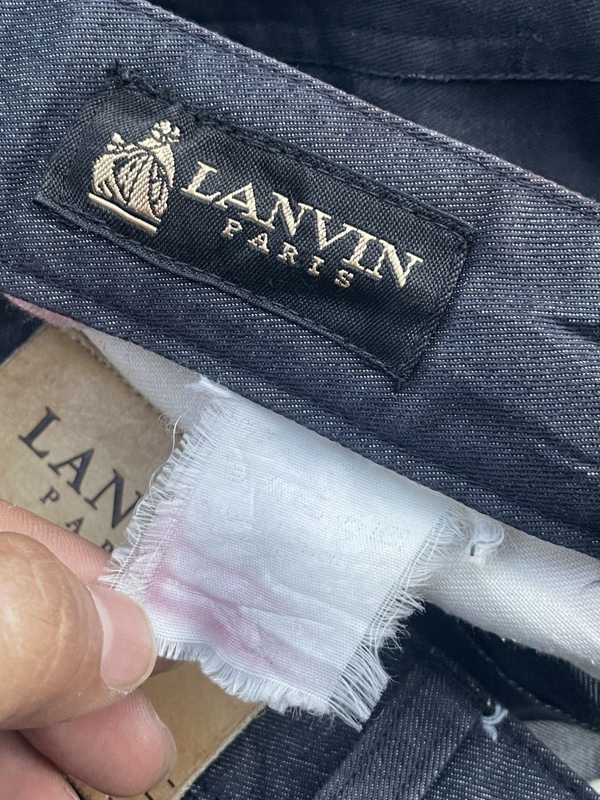 Designer Lanvin Paris Trouser Size US 34 / EU 50 - 15 Thumbnail